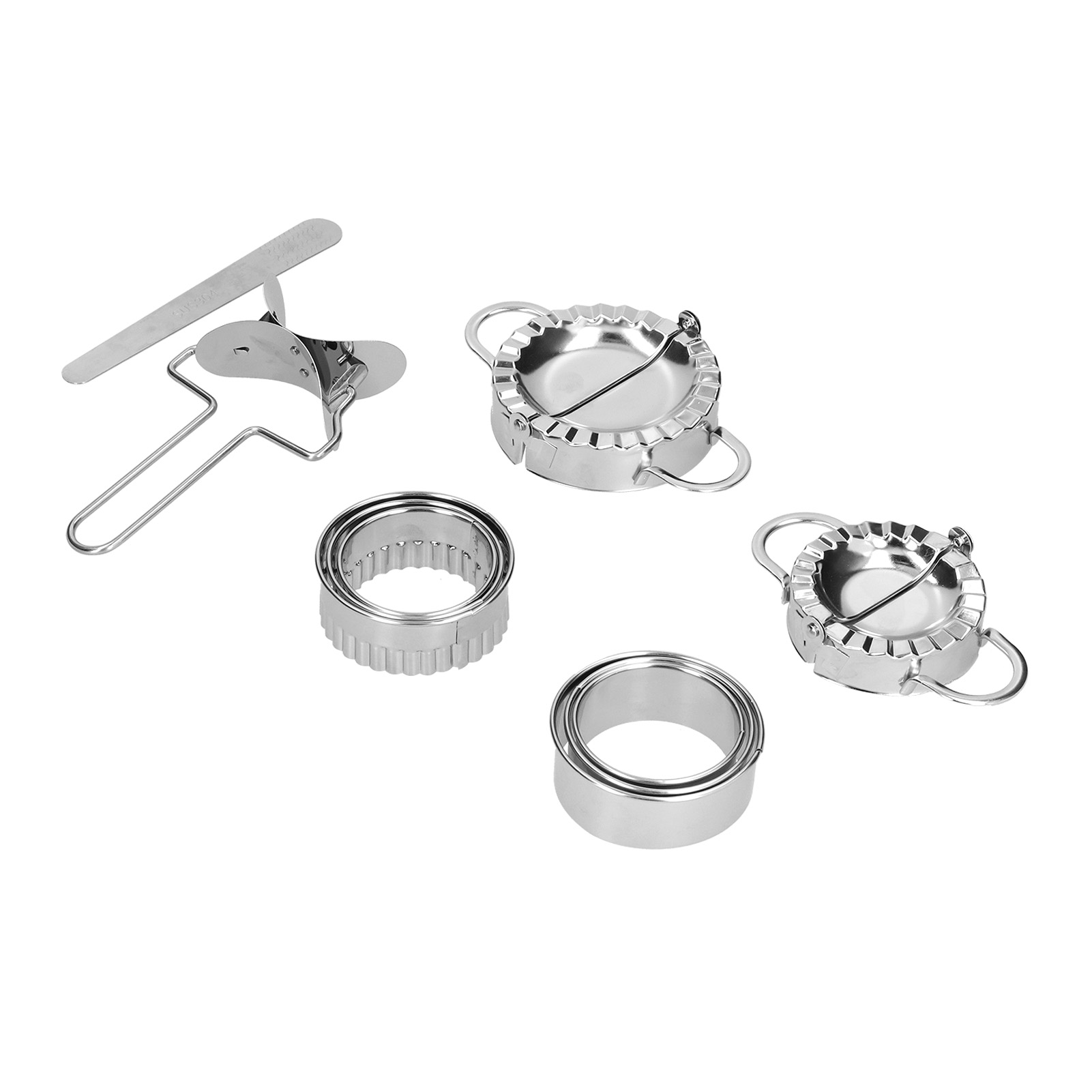 10-teiliges Set Ravioli-ausstecher Aus Edelstahl, Teigtaschenform Mit Ausstecher, Küchenzubehör Zum Backen Zu Hause