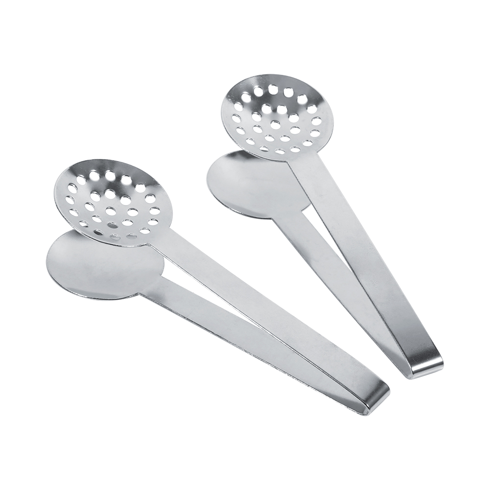 Runde Teezange Aus Edelstahl, 2er-set, Teebeutelpresse Mit Ergonomischem Griff, Praktisches Küchenutensil Zum Aufbrühen Von Tee.