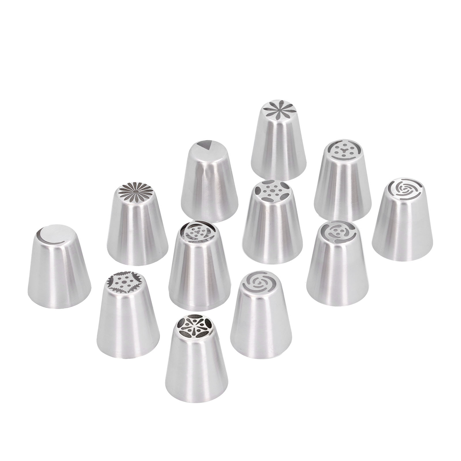 Set Mit 14 Spritzbeuteln Für Gebäck Und Tortendekoration Inklusive Tüllen