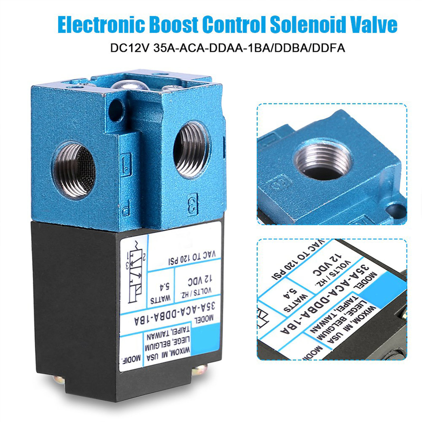 12-v-dc-boost-regelmagnetventil Für Markiermaschinen, Kompatibel Mit 35aacaddaa1ba/ddba/ddfa, Präzise Elektronische Steuerung