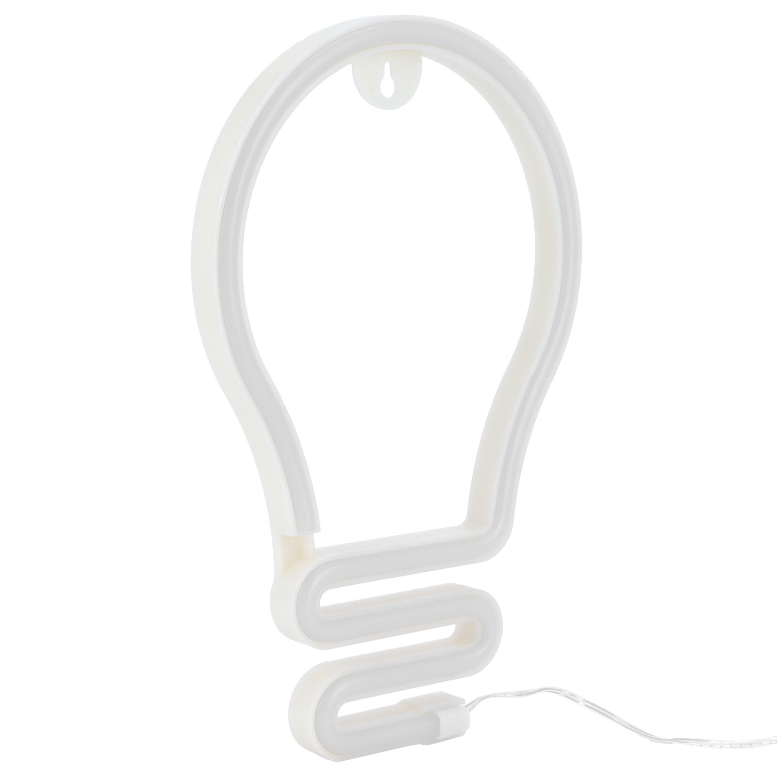 Neonfarbene Led-glühbirne In Form Einer Glühbirne Für Wanddekoration, Partys, Weihnachten, Hochzeiten, Usb-/batteriebetrieben, Pink