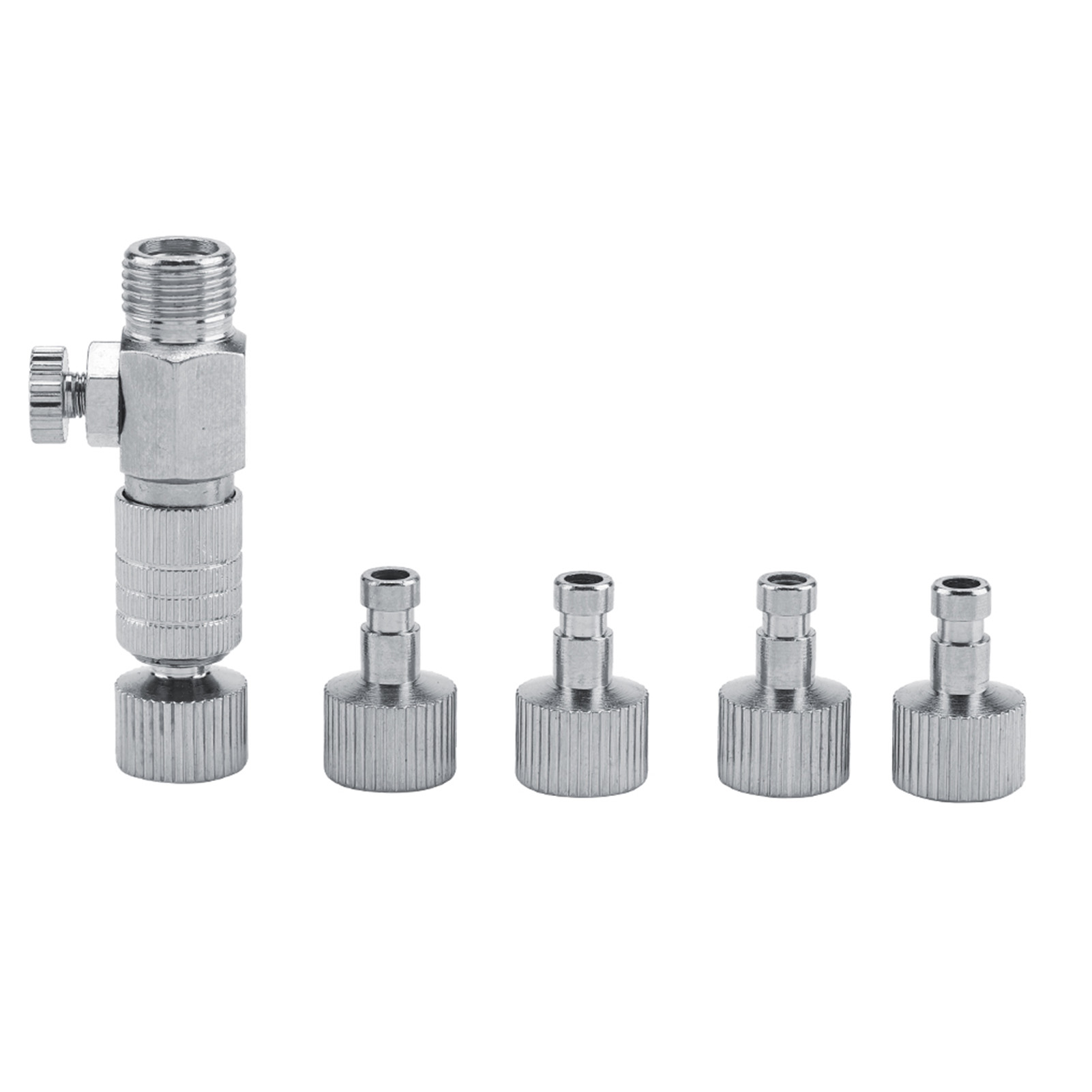 Schnell Abnehmbarer Airbrush-anschluss, 1/8"-anschluss Mit 4 Düsen, Airbrush-anschlussset, Kompressorzubehör