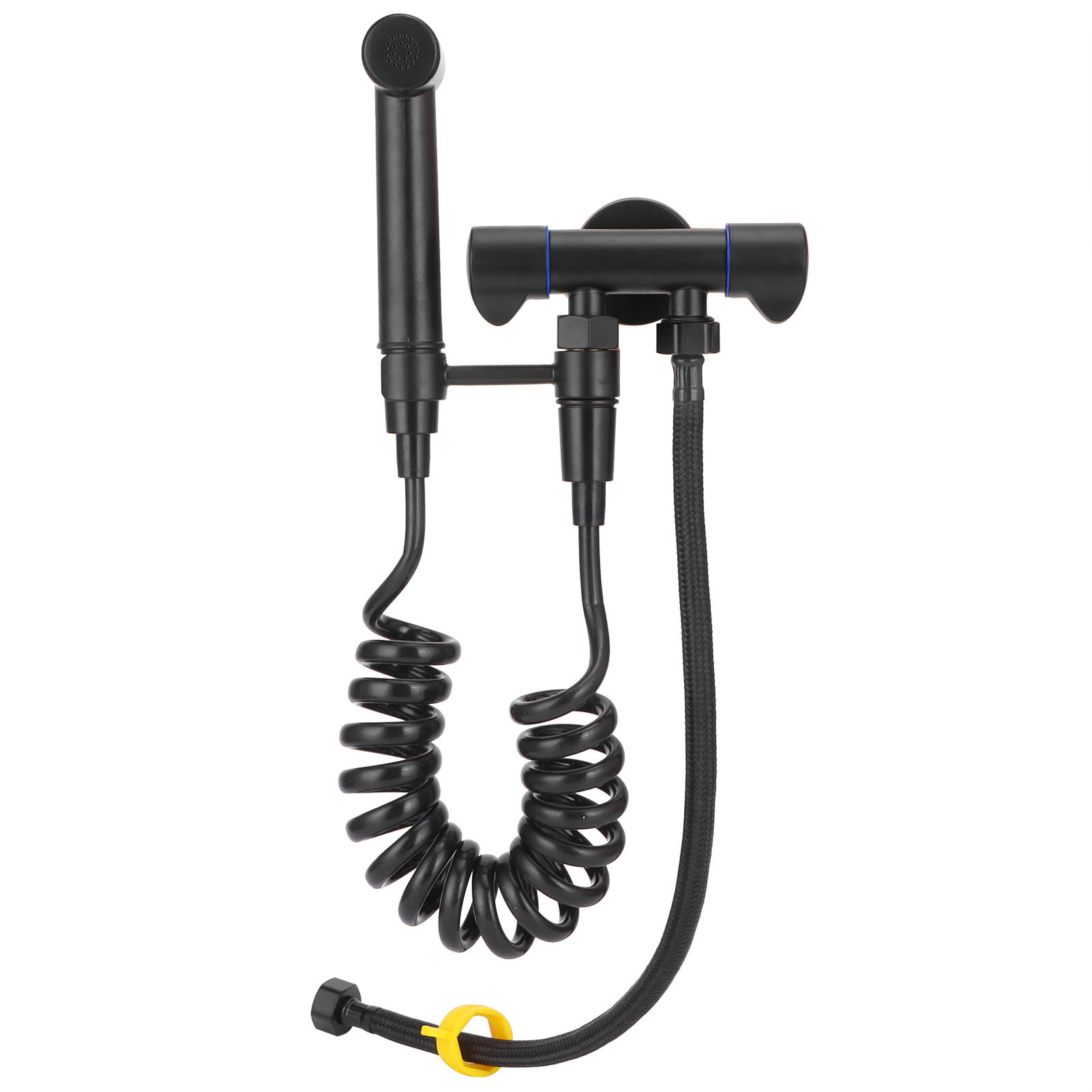 Eckarmatur Aus Edelstahl Für Hochdruck-bidetdusche, G1/2, 1 Zulauf, 2 Abläufe, Badaccessoire, Absperrventil
