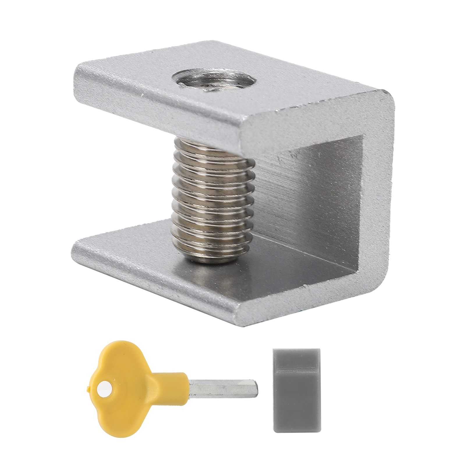 Einbruchsicherer Schiebefensterriegel, Kindersicherung, 2er-set, Aluminium, Für Zuhause Und Büro, Einbruchschutz, Schiebestopper.