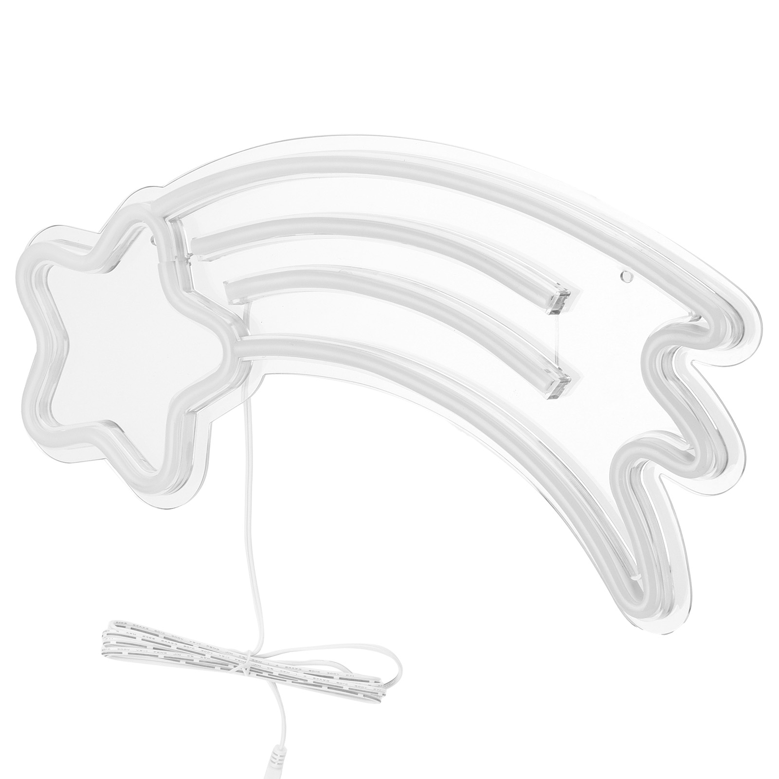 Usb-meteor-neonreklame, Led-wandleuchte, Partydekoration, Kunst Für Zuhause, Hochzeit, Weihnachten