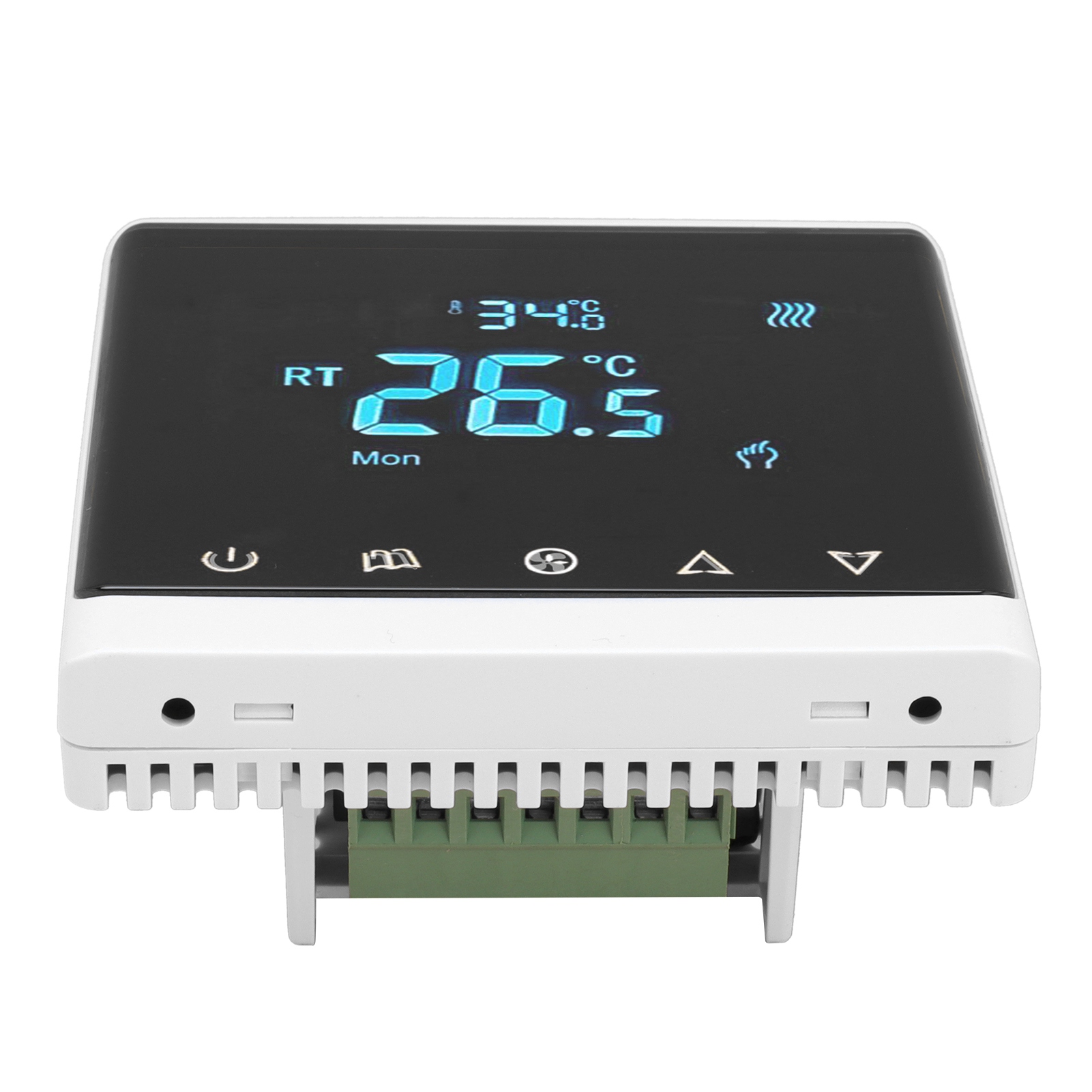 Intelligenter Lcd-thermostat Für Gebläsekonvektoren Und Klimaanlagen, 220 V Wechselstrom, Wandtemperaturregler Für Den Wohnbereich