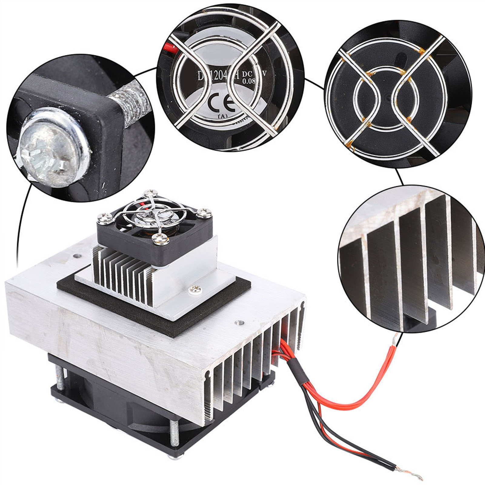 12v Dc Halbleiter-kühler-kit Für Mini-klimaanlagen, Diy-kühlsystem
