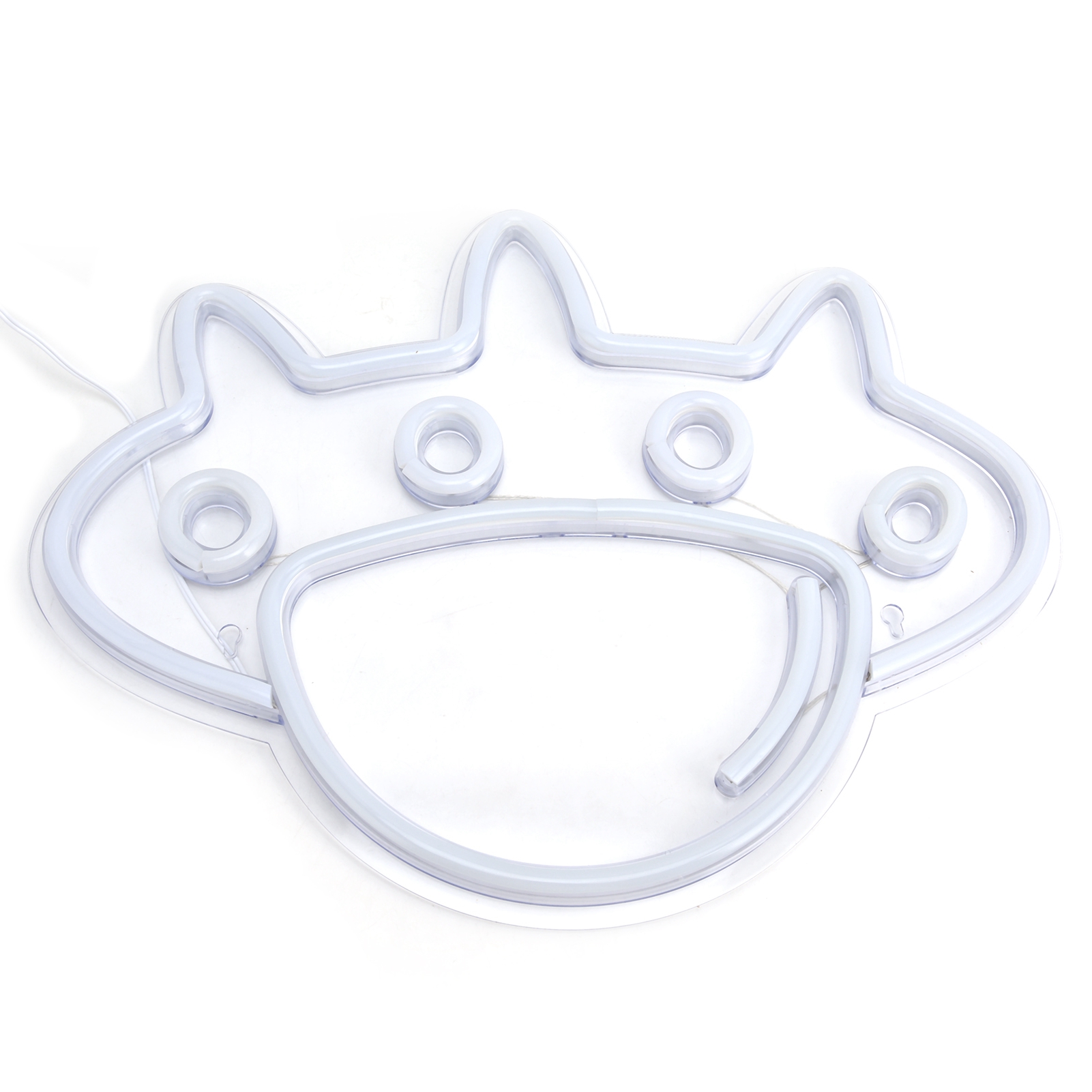 Usb-led-raumschiff-neonreklame, Helle, Gleichmäßige Pvc-beleuchtung, Wanddekoration Für Die Hausbar, Designer-lichtpaneel