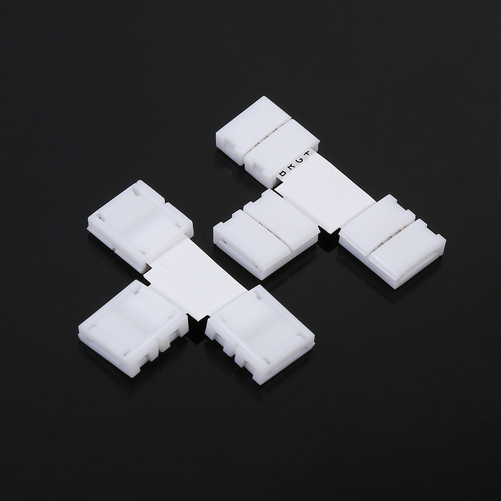 Lötloser 4-poliger Clip-verbinder, 5 Stück, T-adapter Für 10 Mm 5050 Rgb-led-streifen, Schnellverbinder Für Led-streifen