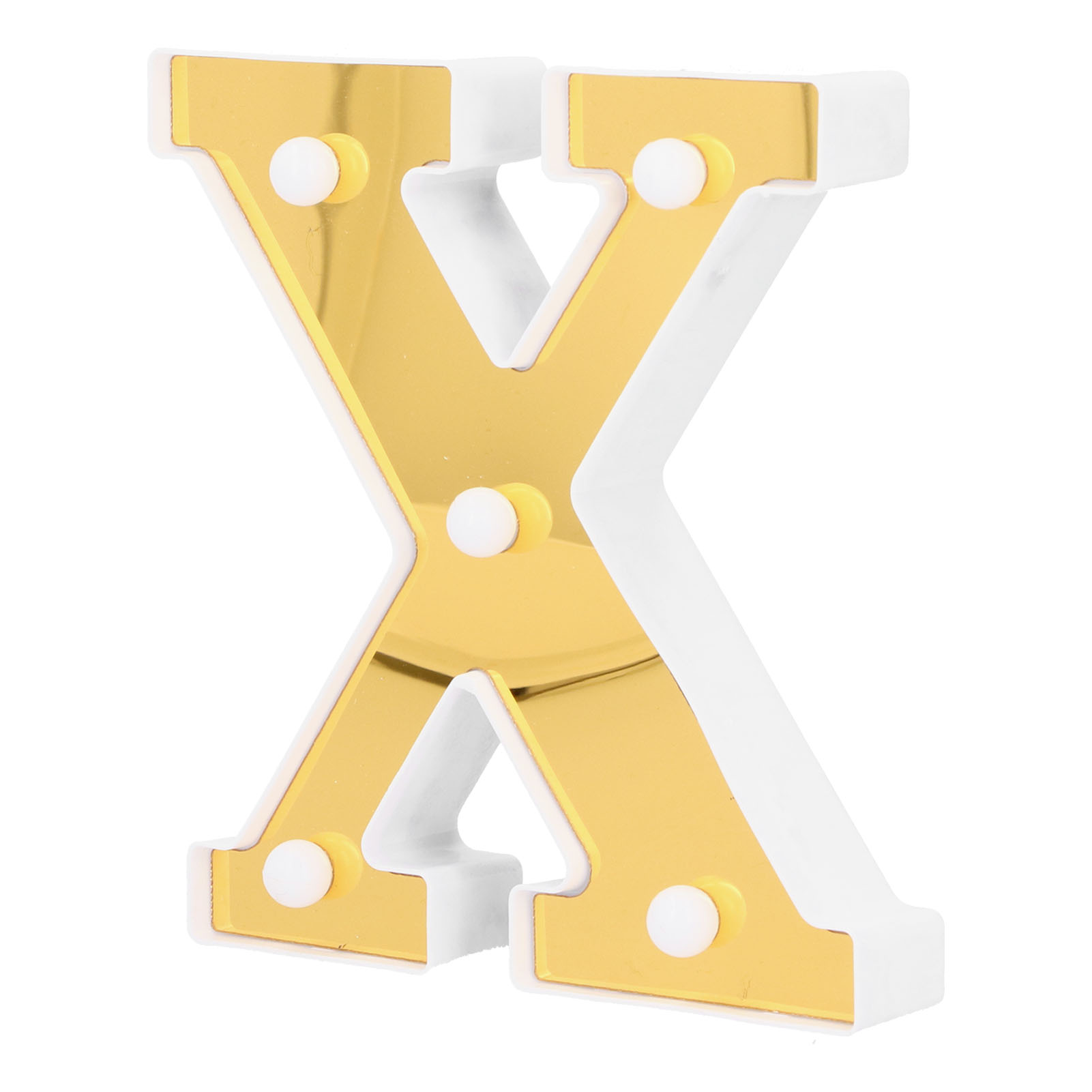 Einzigartiges Lampendesign Mit Dem Buchstaben X, Beleuchtetes Englisches Alphabet Für Zuhause, Bar Oder Café, Warmweiß, 1 Stück