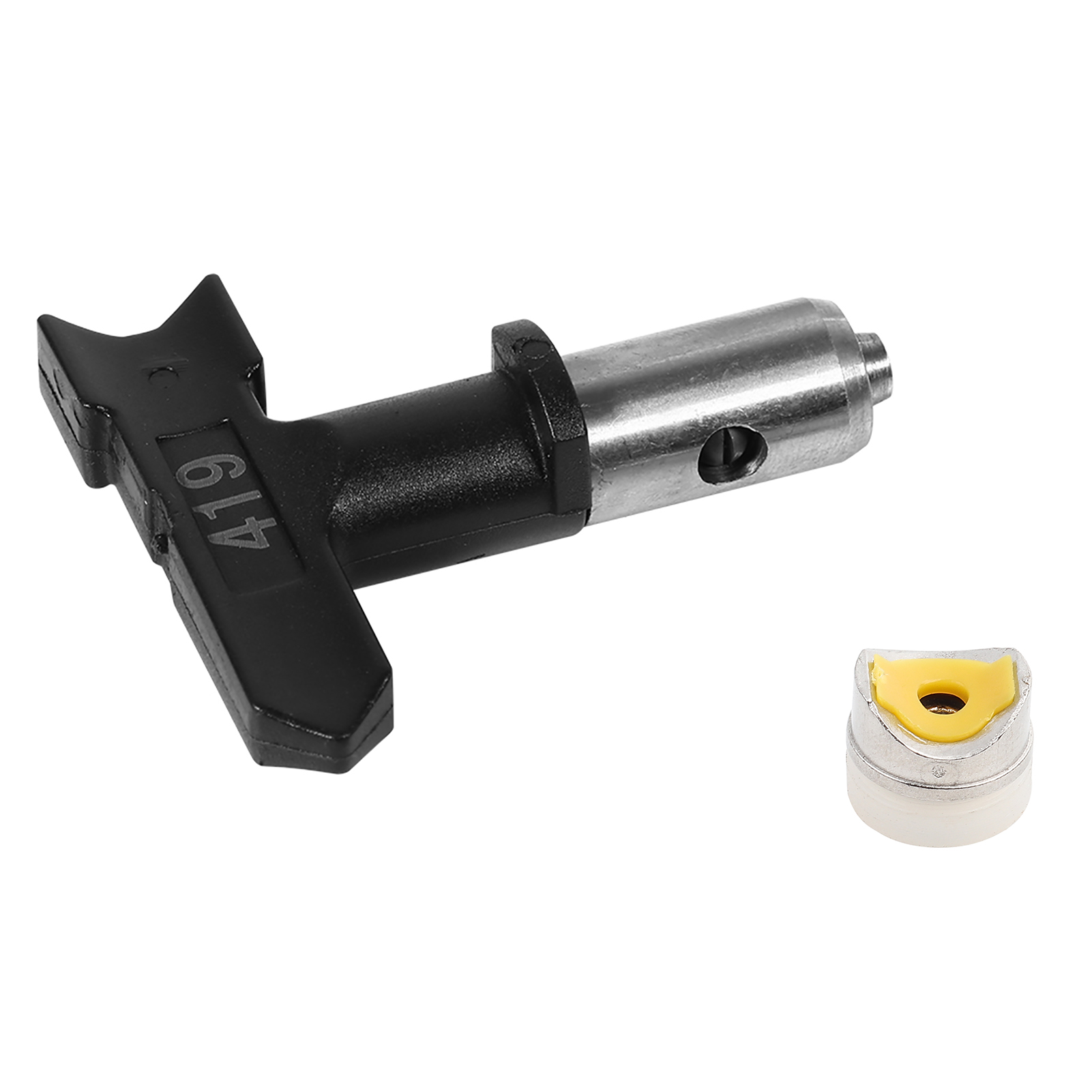Wendbare Airless-spritzdüse Aus Wolframstahl Nr. 419, Pistolenspitze, Praktisches Werkzeugzubehör, Langlebiges Ersatzteil.