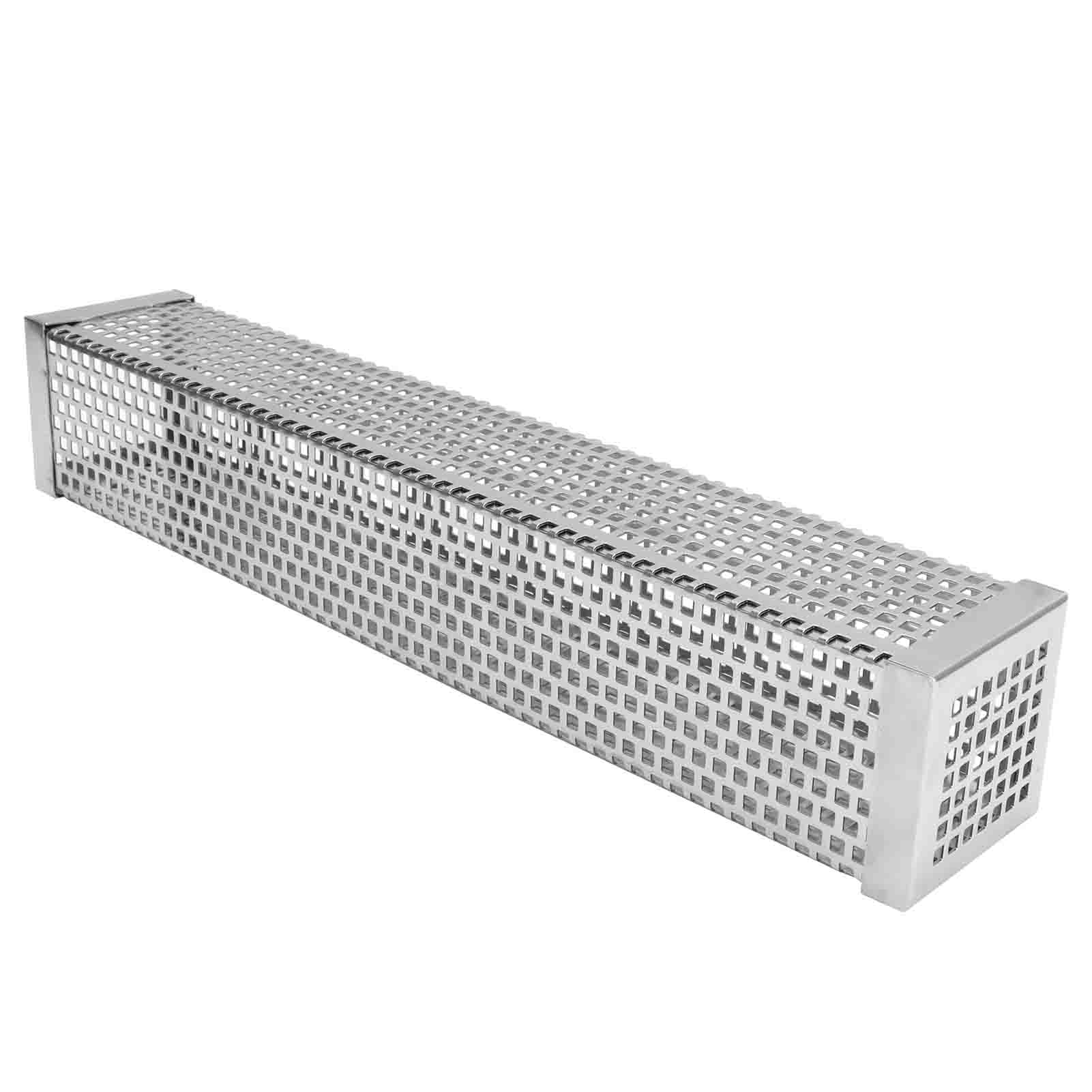 30 Cm Großes, Quadratisches Edelstahl-räucherrohr Für Grill, Zubehör Für Holzkohlegrills