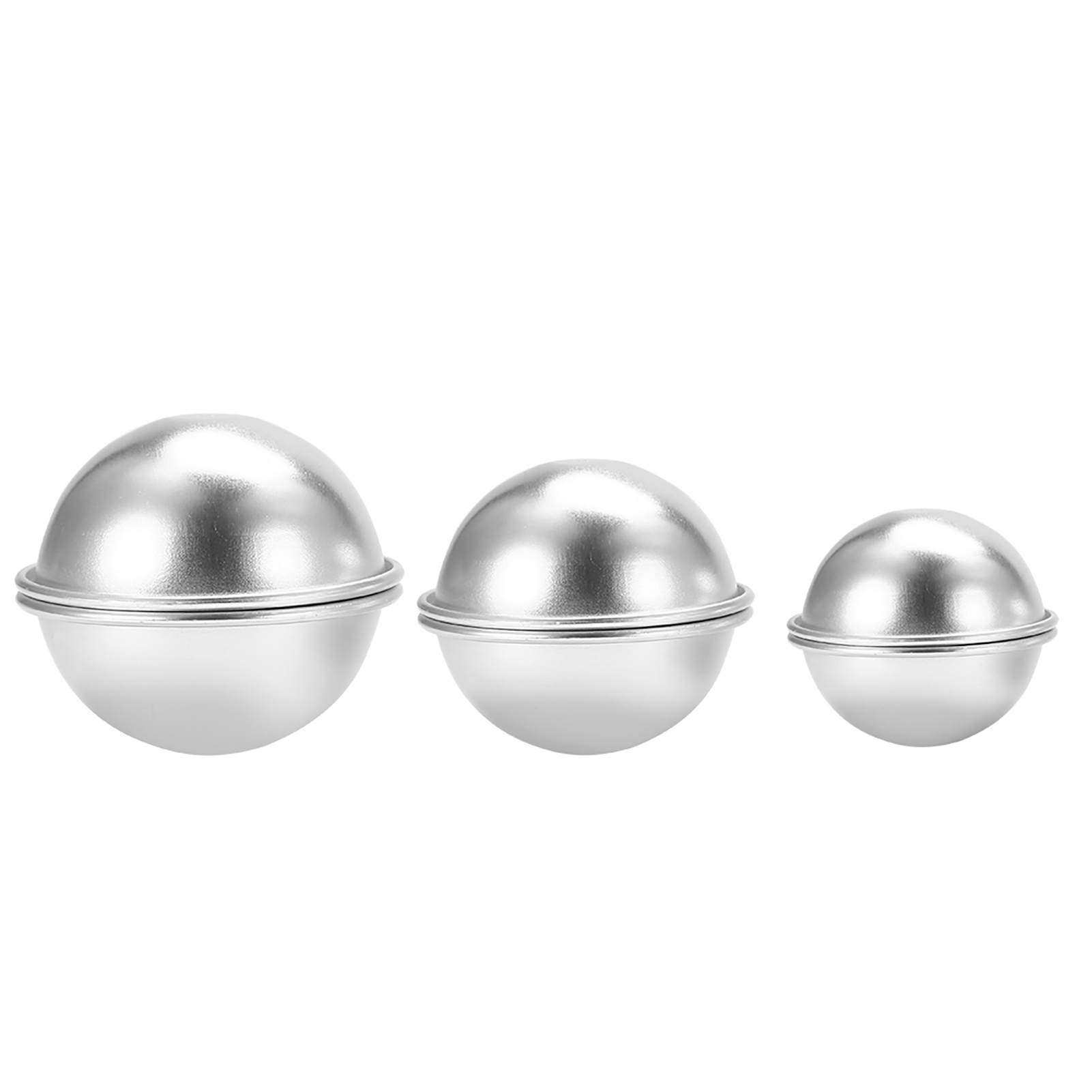Handgefertigte Badebombenform Aus Aluminiumlegierung, Diy-werkzeug Für Kuchen Und Kosmetik, Set Zur Herstellung Von Sprudelnden Badebomben, Kreative Gebäckform