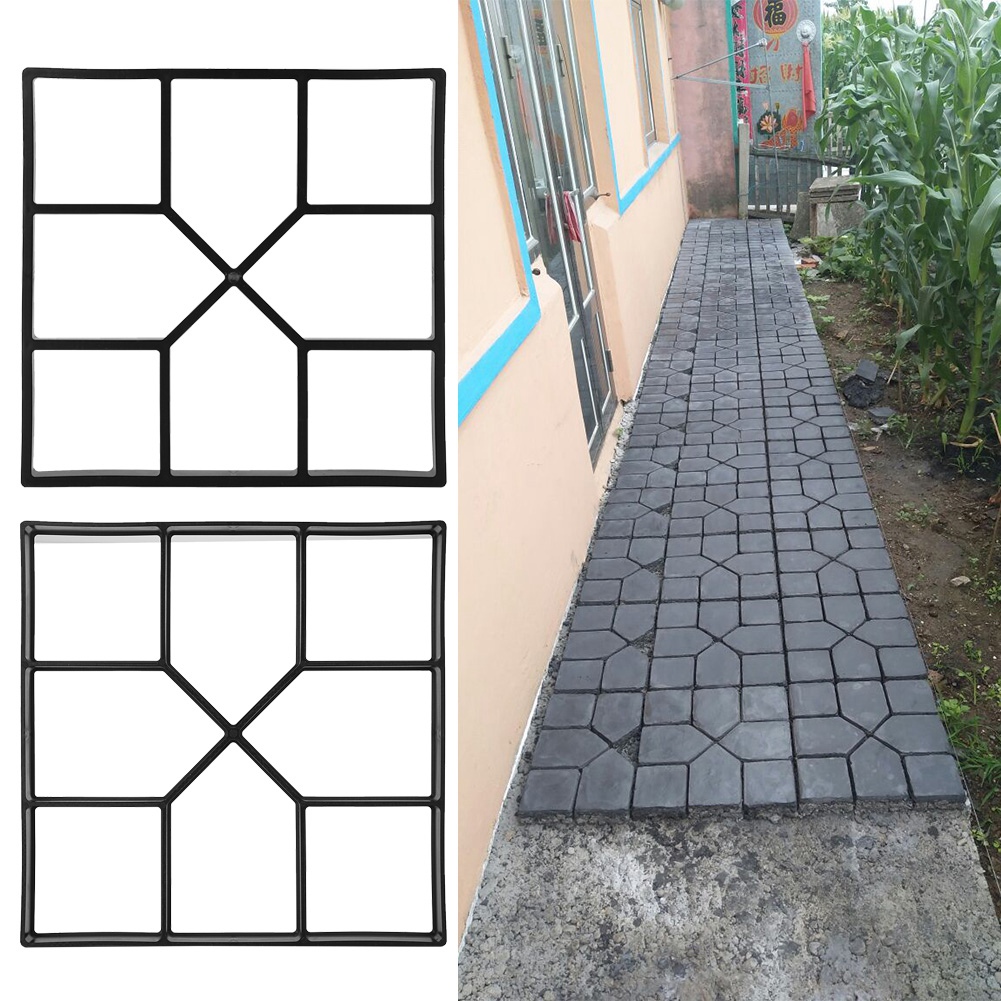 Betonform Für Pflastersteine Und Gartenplatten, Steinfußweg, Japanische Trittsteinform, Gehwegform Für Den Außenbereich, Schalungsset Für Einfahrten.