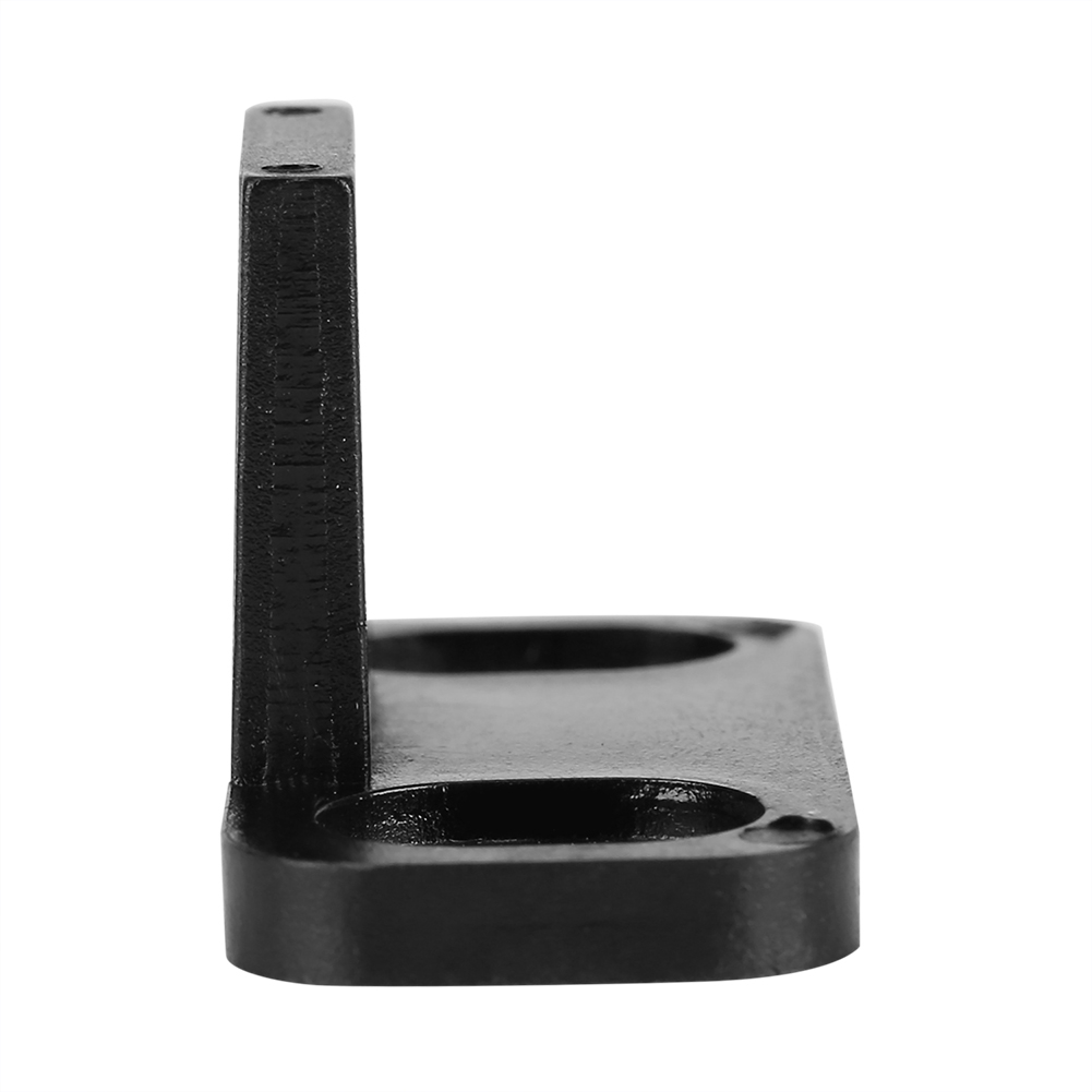 Verstellbarer Bodenstopper Für Schiebetüren, Schiebeclip Mit Schrauben, Scheunentürbeschläge, Schwarze Ausführung, 1 Stück, Für Den Innen- Und Außenbereich Geeignet.