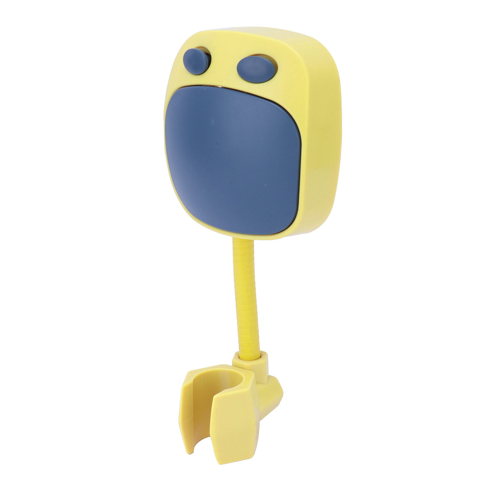 360° Drehbare Duschkopfhalterung, Kein Bohren Erforderlich, Badezimmeraccessoire Für Kinder, Blau-gelbes Set