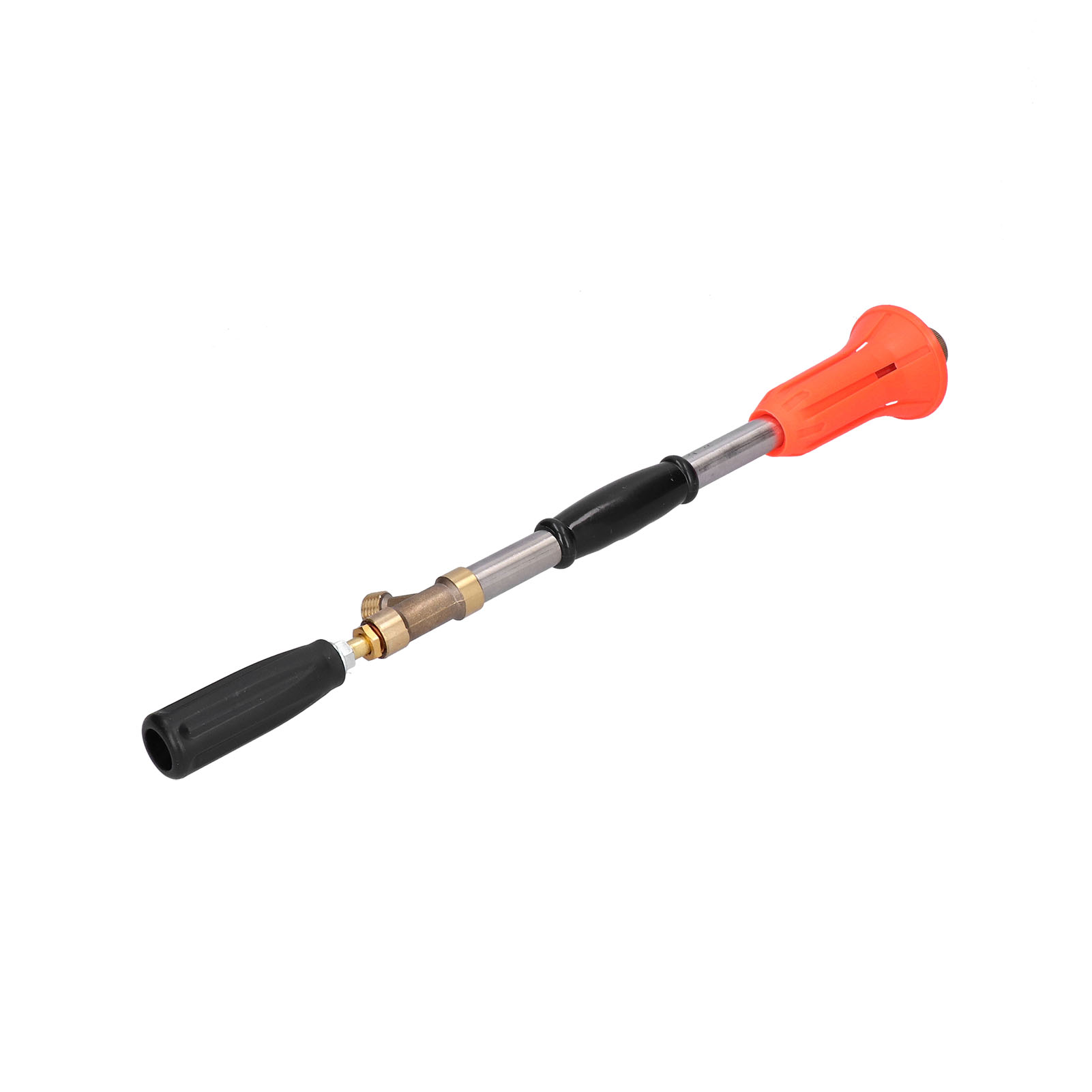 Hochdruck-landwirtschaftsspritze, G1/2-außengewinde, Verstellbare Handspritze Mit Großer Reichweite, Rot-orange Farbe