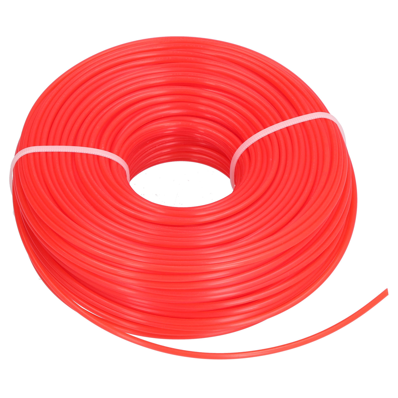 Hochflexible, Verschleißfeste Nylon-trimmerschnur, Einfach Zu Installieren, Rot, 2,7 Mm, Runde Spule Für Trimmer