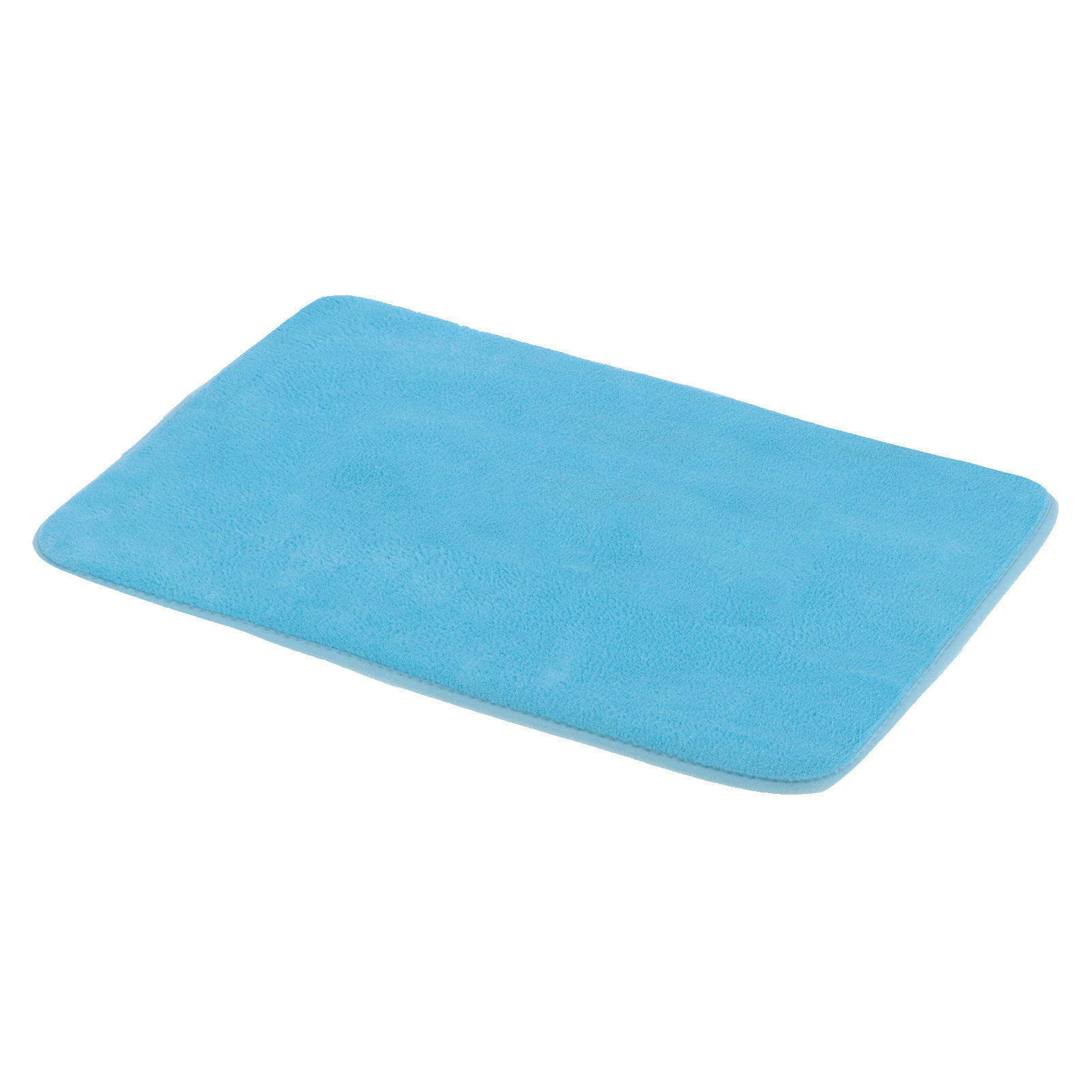 Elegante, Rutschfeste Fußmatte, Saugfähig, Aus Memory-schaum, Eingangsmatte Für Zuhause, Himmelblau, Wendbar, Komfortabel.