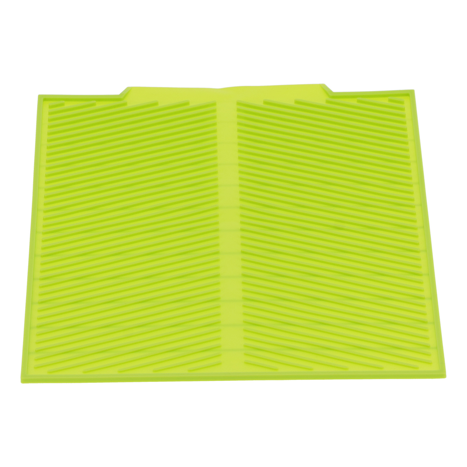 Geschirrtrockenmatte 43 X 33 Cm, Lebensmittelechtes Silikon, Flexibel, Langlebig, Faltbar, Wiederverwendbar, Rutschfest, Für Die Küchenspüle, Bequem Und Einfach Zu Reinigen, Umweltfreundlich