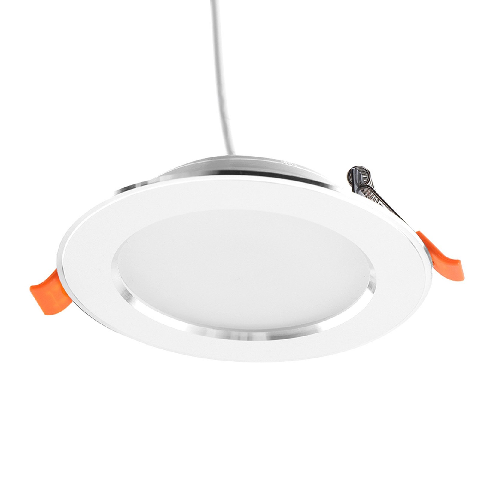 7w Led-einbauleuchte Mit Bewegungsmelder, Deckenpanel, Ac85-265v, Wand- Oder Deckenbeleuchtung, Infrarotsensor, Warmweiß.