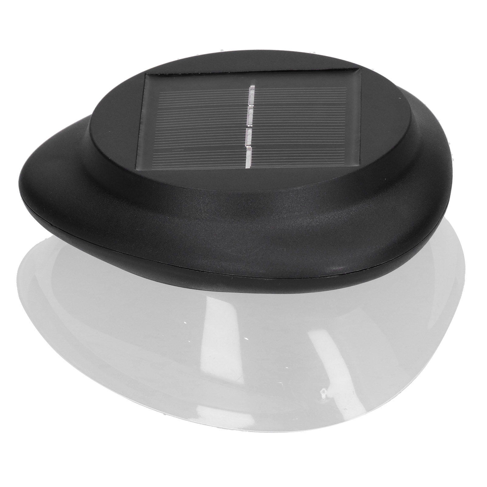 Solarleuchte Mit 9 Leds, Ip55 Wasserdicht, 6500k Weiß, Dämmerungssensor, Für Garten Und Zaun, 2er-pack