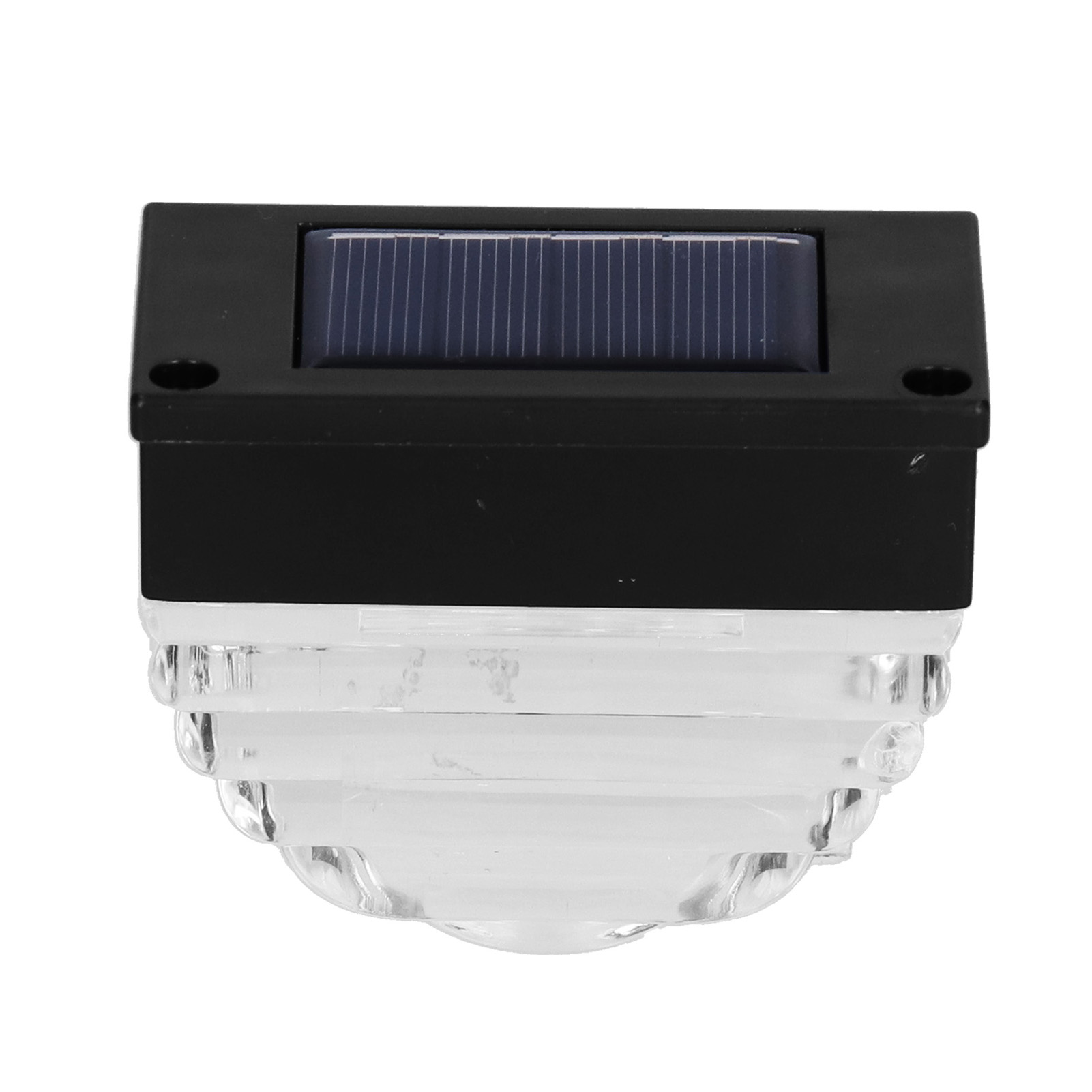 4er-set Ip65 Wasserdichte Solarleuchten Für Terrasse, Garten, Hof – Schwarz, Warmlicht & Rgb-modus, Außendekoration
