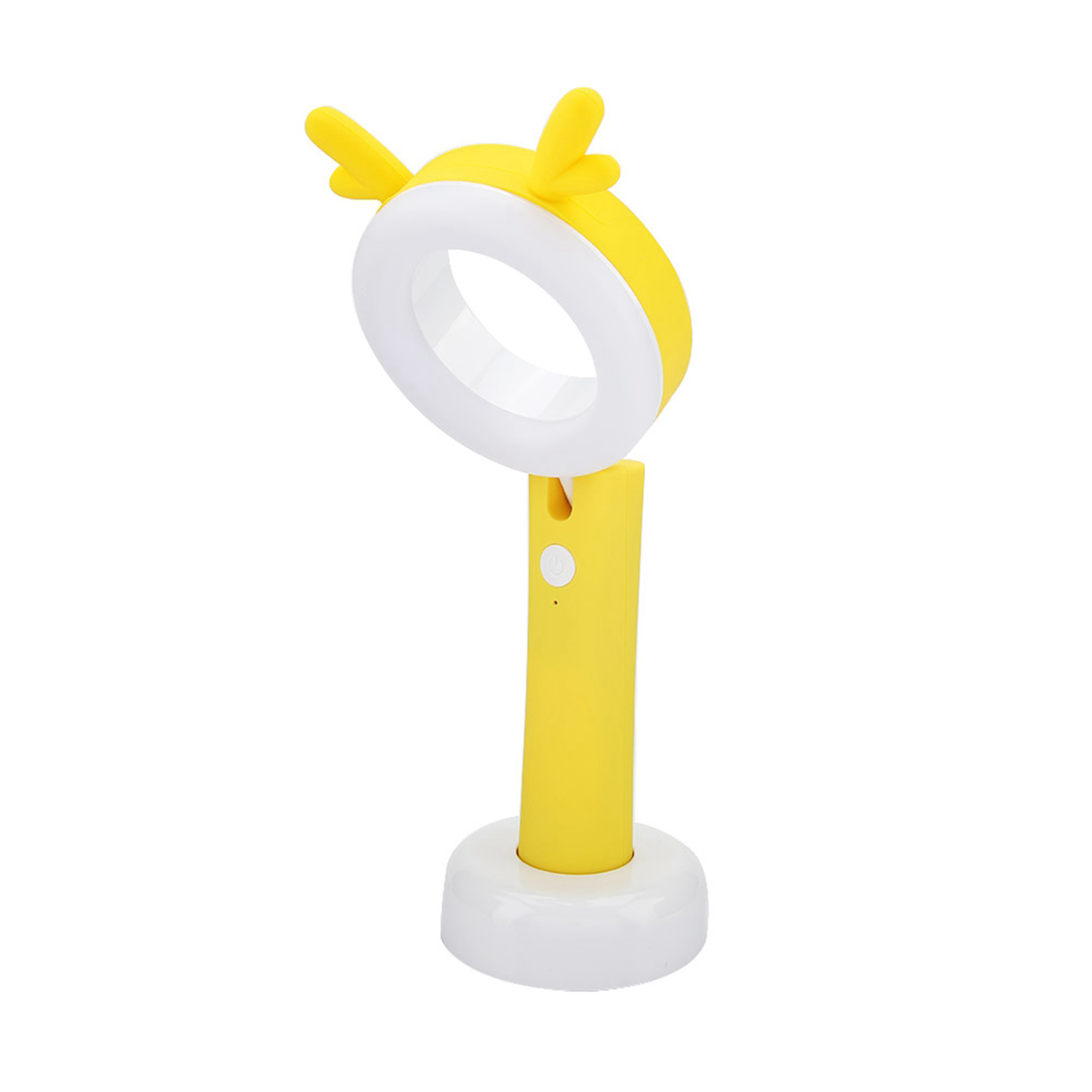 Faltbare, Per Usb Aufladbare Led-lampe, Gelbe Schreibtischlampe, Tragbar Und Leicht Zum Lesen Und Lernen.