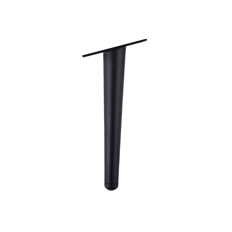 Sofabeine, Tv-ständerbeine, Couchtischbeine Und Sideboardbeine – 4 Metallbeine, Schwarze Farbe, 15 Cm Hoch, Robust.