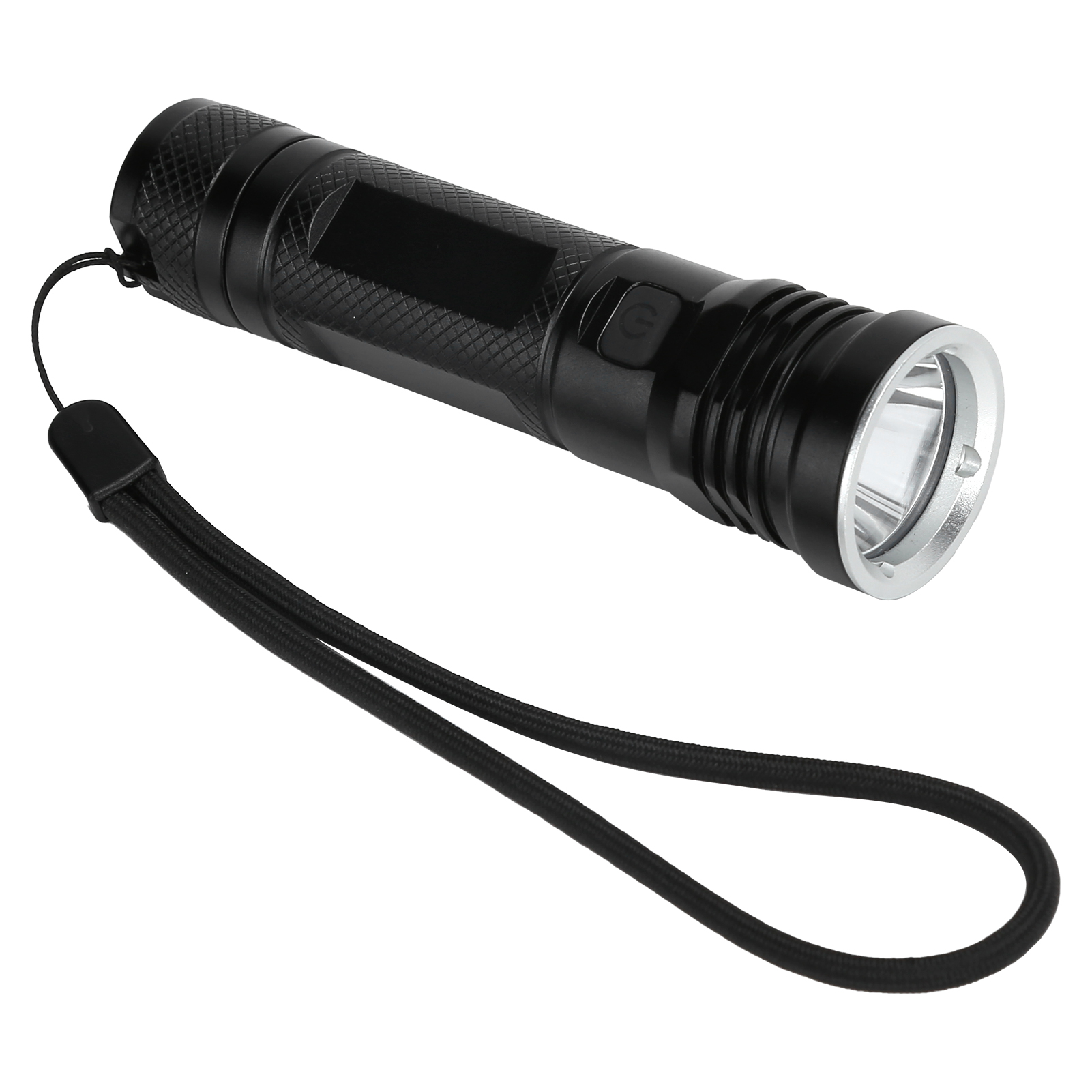 Wiederaufladbare Usb-mini-led-taschenlampe Aus Aluminium Mit Verschiedenen Modi Für Radfahren, Straßenverkehr, Nachtfahrten Und Notfälle Im Freien