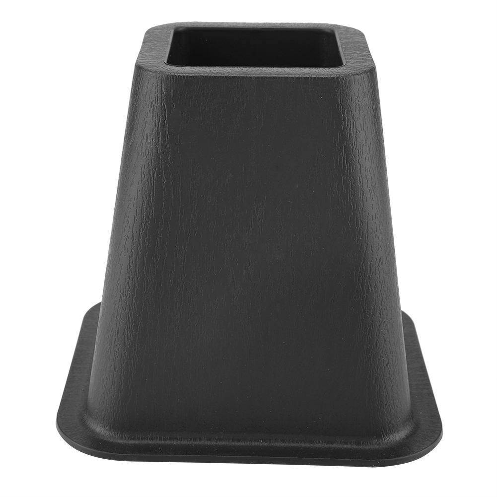 Set Mit 4 Schwarzen Möbelfüßen Für Bett, Stuhl, Schreibtisch Und Tisch
