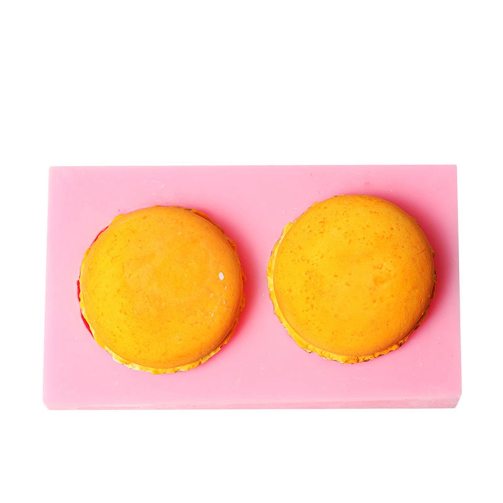 Silikon-kuchenform Mit Macaron-muster, Diy-werkzeug Zum Backen, Für Kerzen Und Desserts, Wiederverwendbare Backform, Bastelset