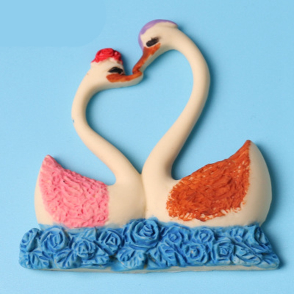 Silikon-kuchenform, Schwanenpaar-motiv, Diy-werkzeug Für Desserts, Schokolade Und Gebäck, Wiederverwendbare Backform