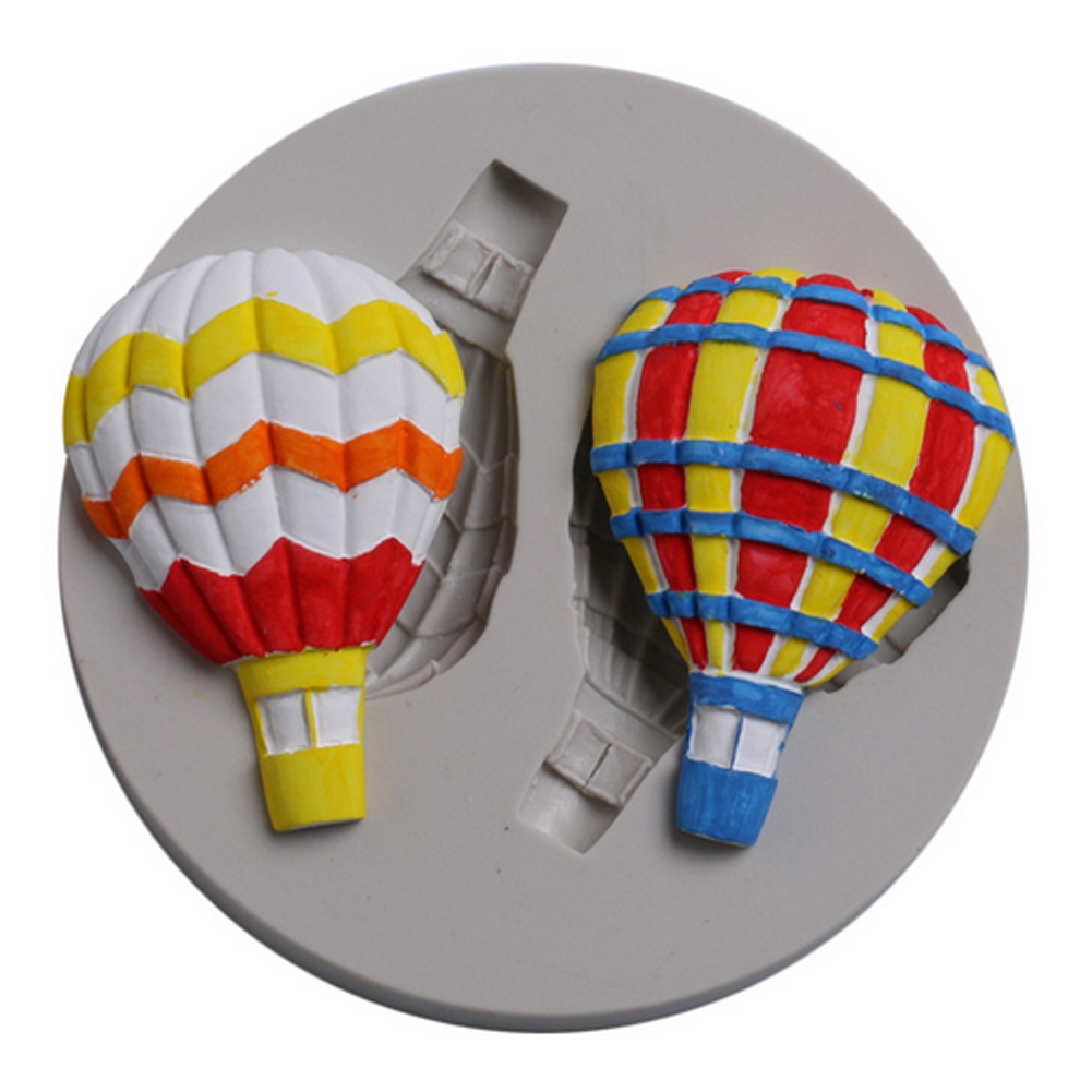 Diy-silikonform Für Dekorative Torten, Heißluftballon-design, Zuckerpaste, Backform, Selbstgemachte Kuchenform, 1 Stück