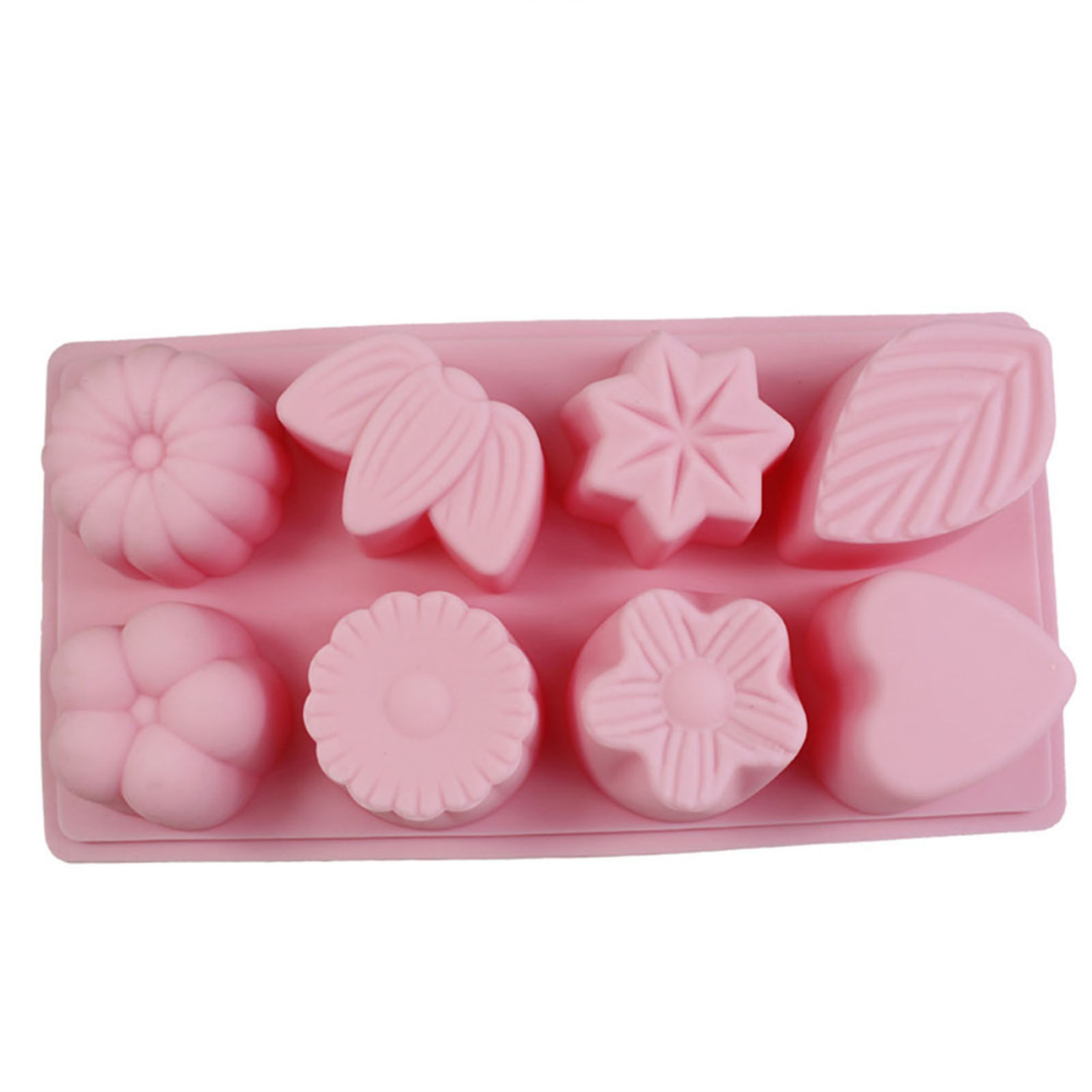 Diy-silikonform Für Kuchen, Blumen Und Blätter, Gebäckdekoration, Kerzen Und Seife, Bastelarbeiten, 1 Stück