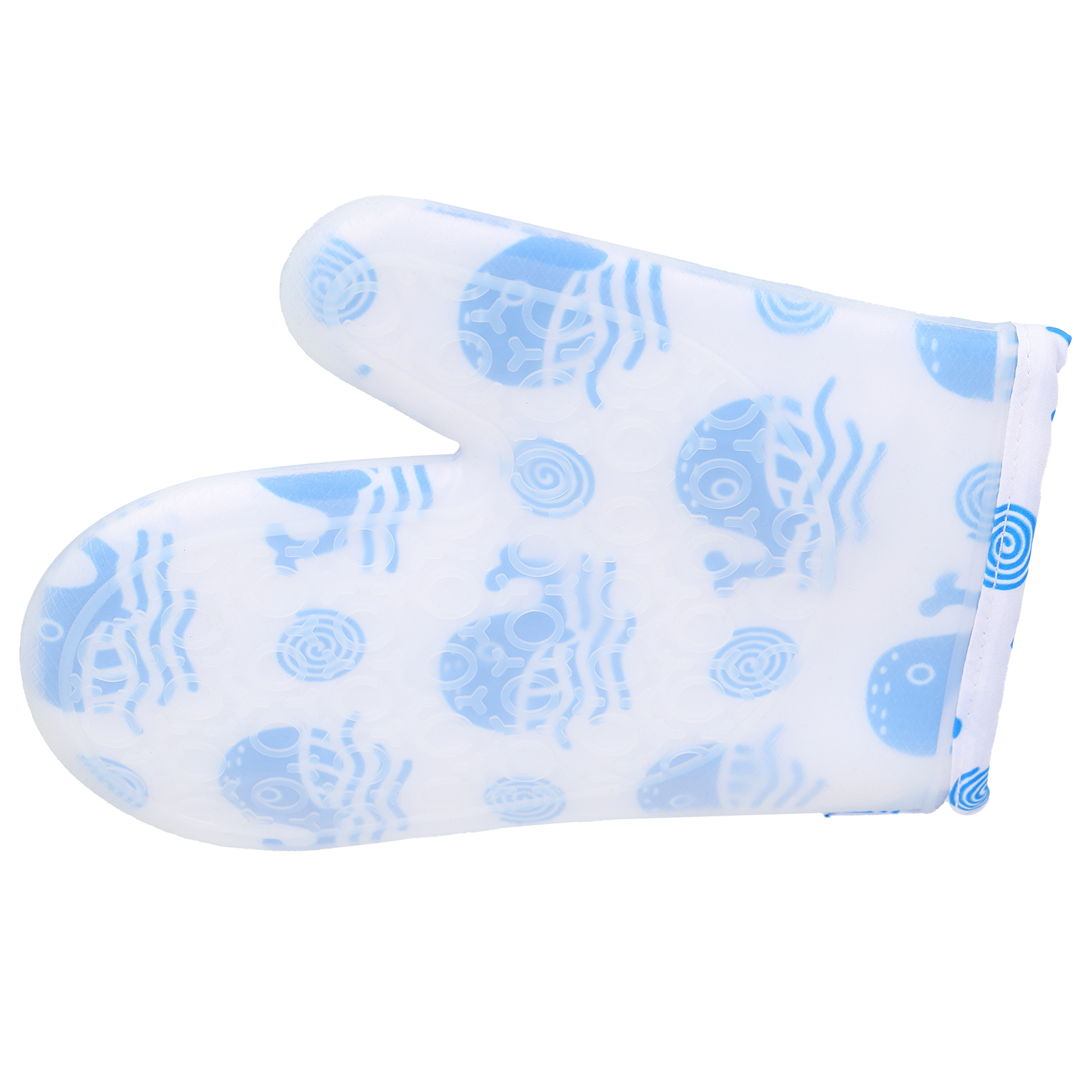 Dicke, Skandinavische Baumwoll-thermoschutzhandschuhe Mit Silikonbeschichtung, Hitzebeständig Für Mikrowelle Und Kochen, 2er-pack, Einheitsgröße.