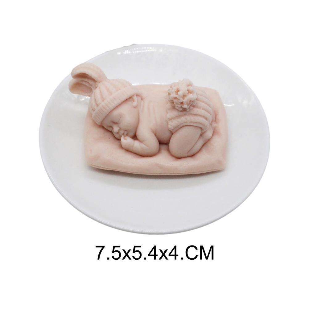 Silikon-kuchenform Für Babypartys, Diy-gebäckdekoration, Backform Für Schokolade, Cupcakes Und Tortenaufleger, 1 Stück