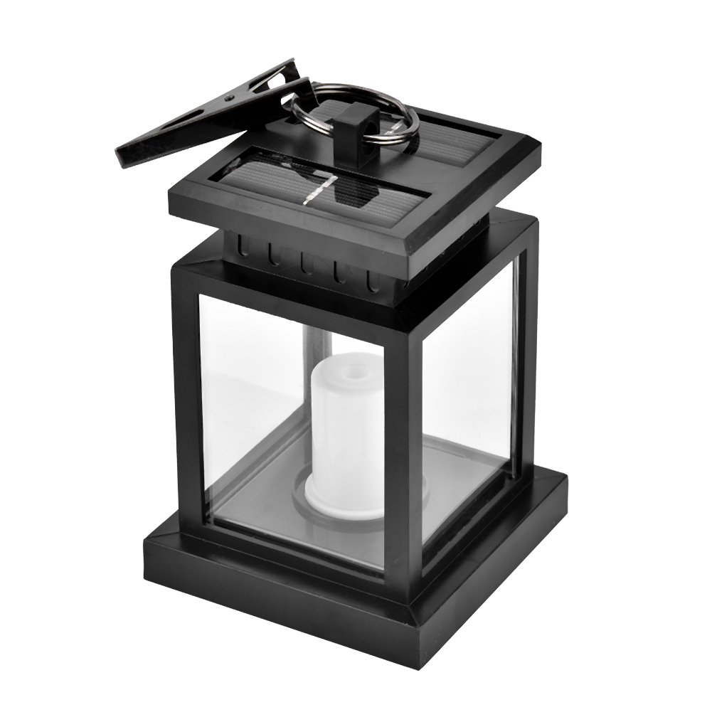 Solarbetriebene Led-wandlaterne Für Garten, Außenkerzenlicht, Zaun- Und Rasenleuchte, Wasserdicht, Terrassendekoration