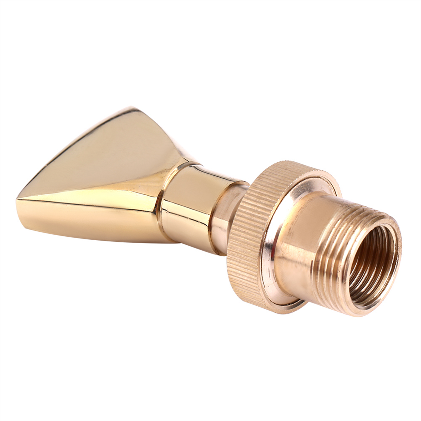 Springbrunnendüse Aus Messing Mit Flachstrahl 1/2" Dn15 Und 3/4" Dn20, Fächer-sprinklerkopf Für Teich, Garten Und Schwimmbad, 2er-pack.