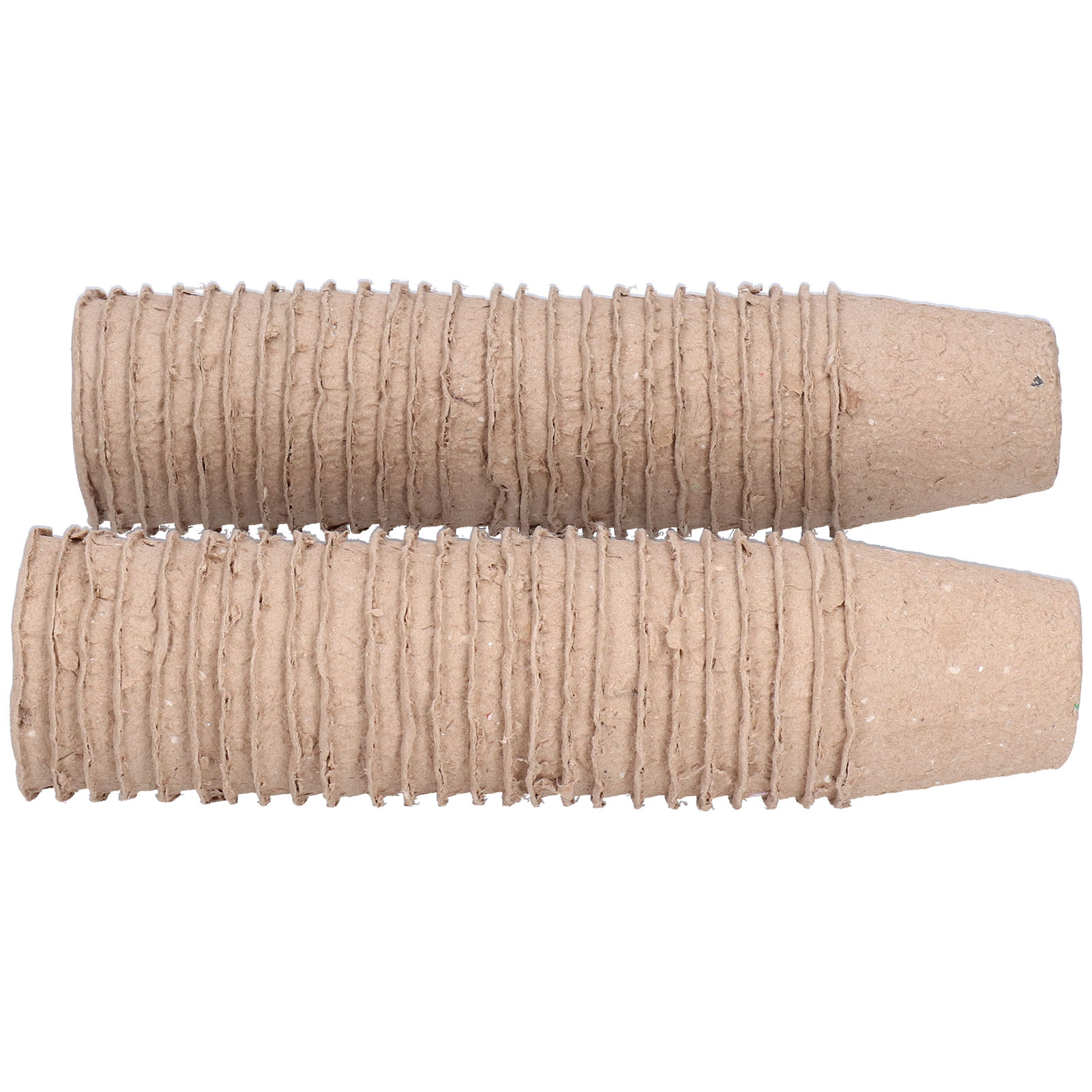 Packung Mit 50 Runden 6-cm-torftöpfen, Biologisch Abbaubar Für Setzlinge Und Pflanzen, Ökologisches Gartenzubehör.
