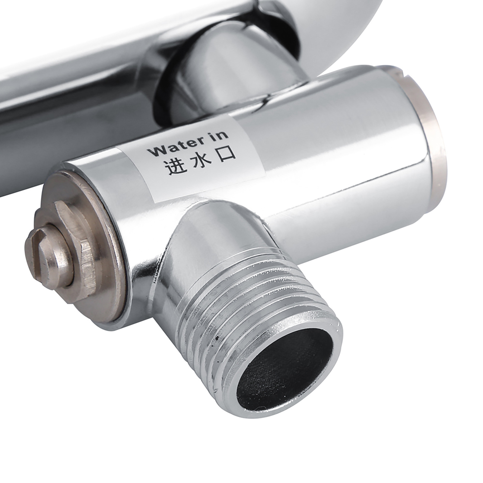 Wandmontiertes Urinalspülventil Aus Messing, Intelligenter Automatischer Infrarotsensor, Für Toiletten Und Sanitäranlagen, Berührungsloses Spülventil, Robuste Ausführung.