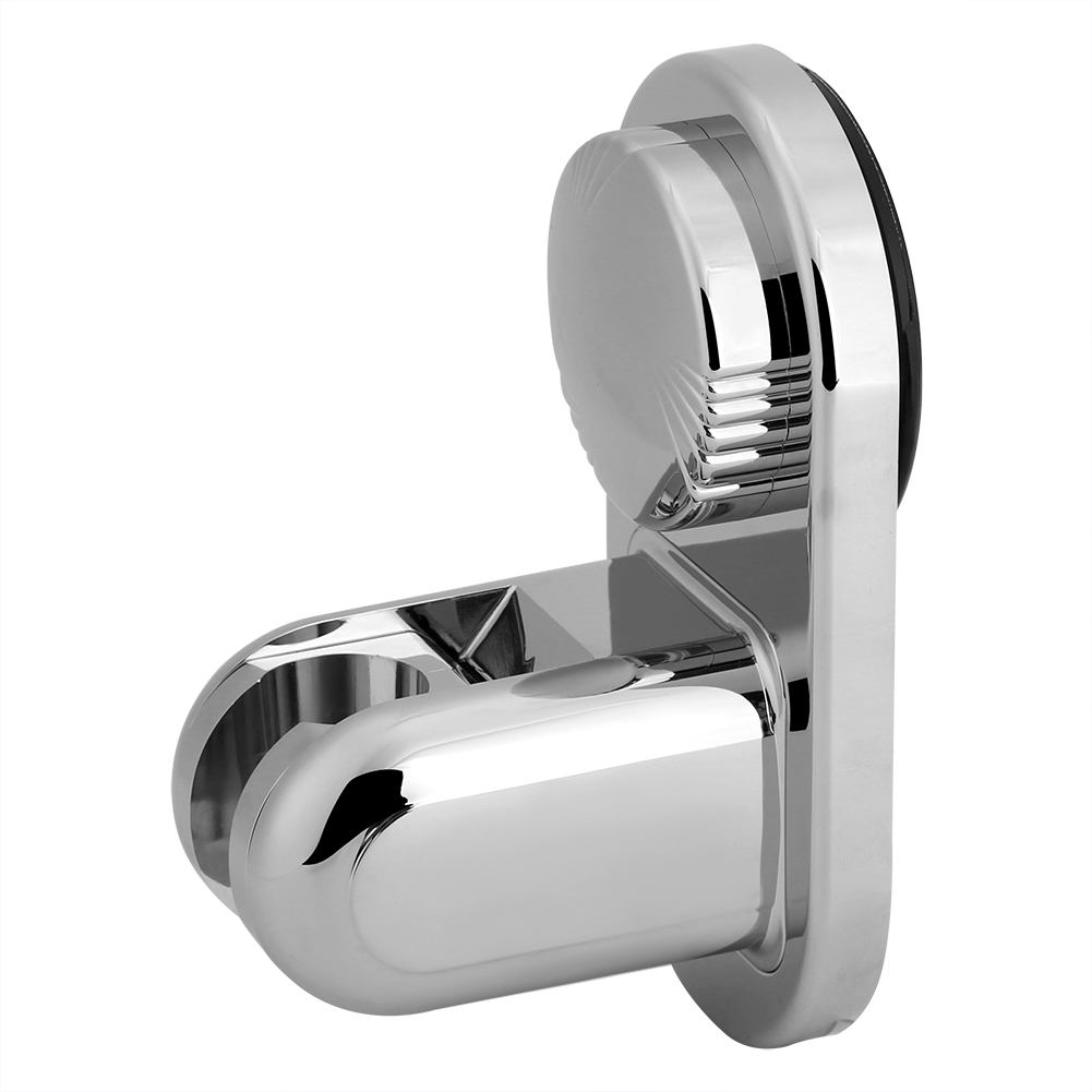 Verstellbare, Wandmontierte Duschkopfhalterung Mit Saugnapf, Duschhalterung Aus Edelstahl, Silber, Badezimmer