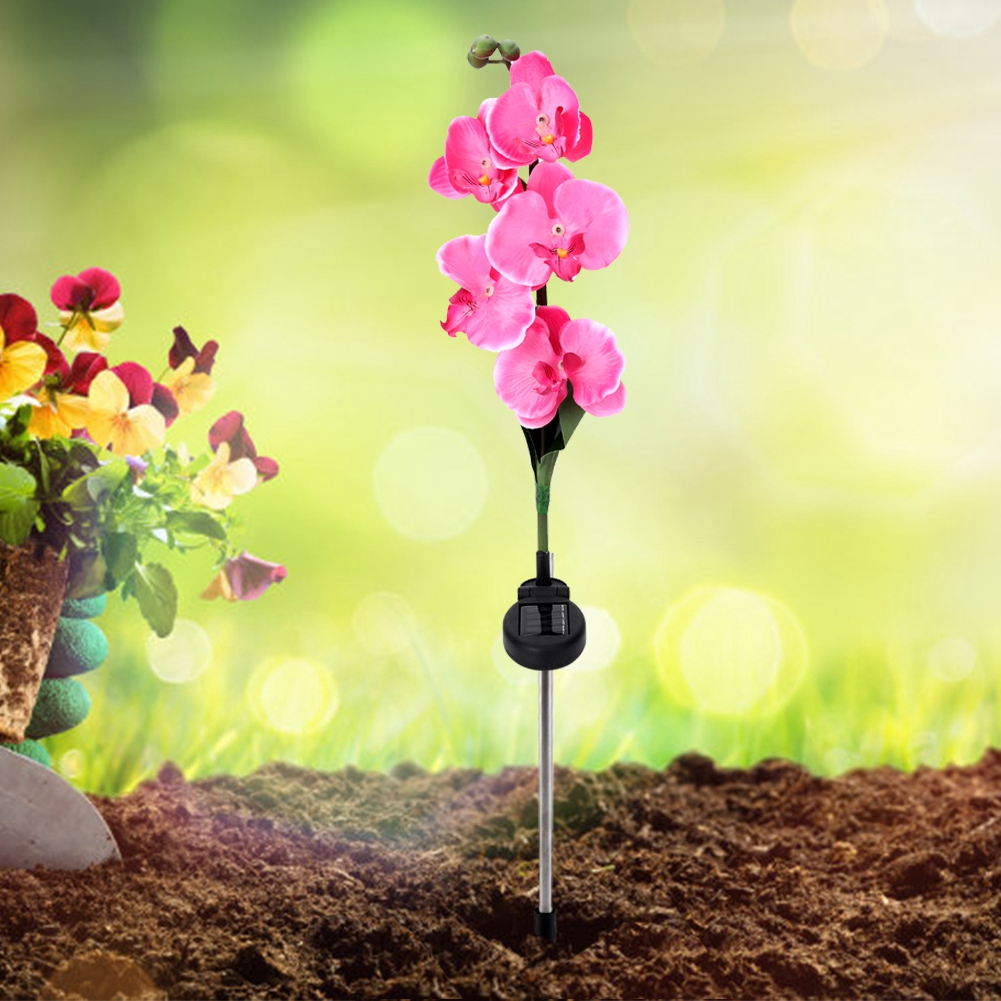 Wasserdichte Led-solar-gartenlaterne, Schmetterlingsförmige Rasenleuchte, Gartenwegbeleuchtung, Automatische Dämmerungs- Und Morgengrauenaktivierung, Leuchtende Blumendekoration