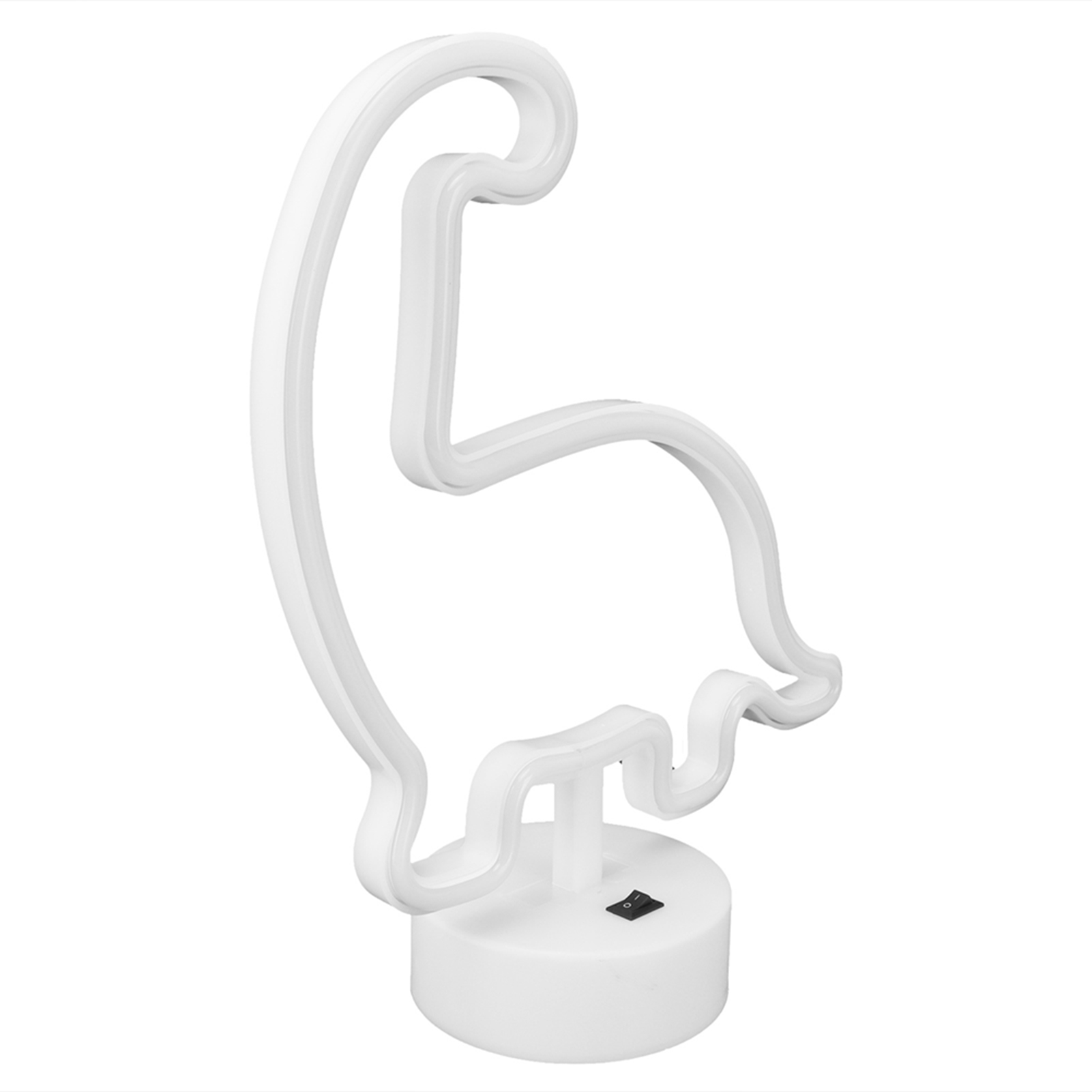 Led-neonlampe Mit Sockel, Beleuchtetes Büroschild, Grünes Nachtlicht Für Zuhause, Partys, Festliche Dekoration