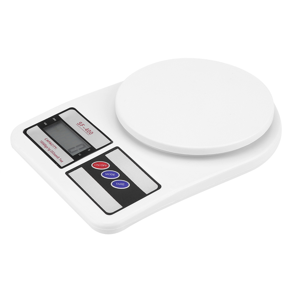 Digitale Elektronische Küchenwaage (10 Kg), Hohe Präzision, Großes Fassungsvermögen (353 Oz), Zum Wiegen Von Lebensmitteln, Professionelles Küchengerät
