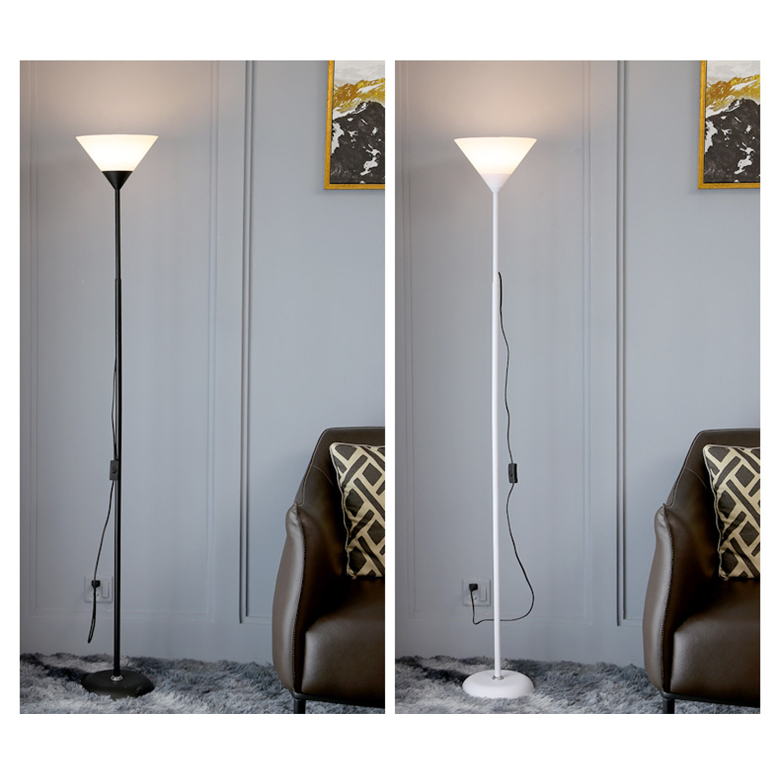 Moderne Led-stehleuchte Für Wohnzimmer, Schlafzimmer Und Büro, Kreative Dekorative Beleuchtung, Stimmungslicht, Elegantes Modell.