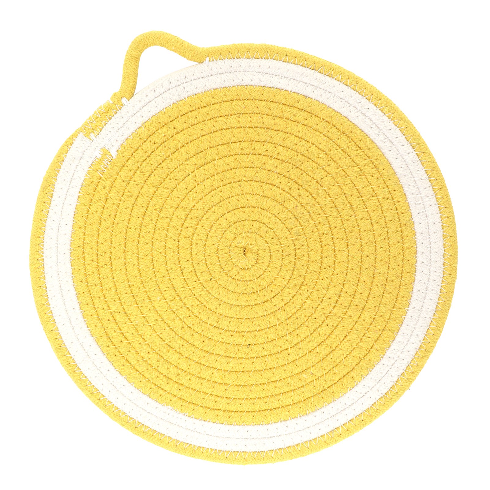 Set Mit 6 Fruchtförmigen Untersetzern Aus Baumwolle Im Nordischen Stil, Auch Als Tischschoner, Picknickdecke Oder Gelbe Matten Geeignet, 30 Cm