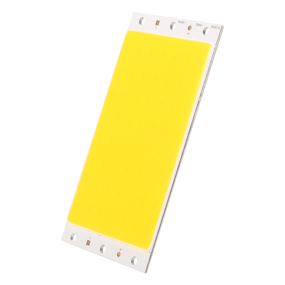 30w 12v-14v Ultrahelle Cob-led-streifenleuchte, Reinweiß 6500k, Robuste 94x50mm Steckdosenleiste Für Diy-projekte, Lichtchip-panels