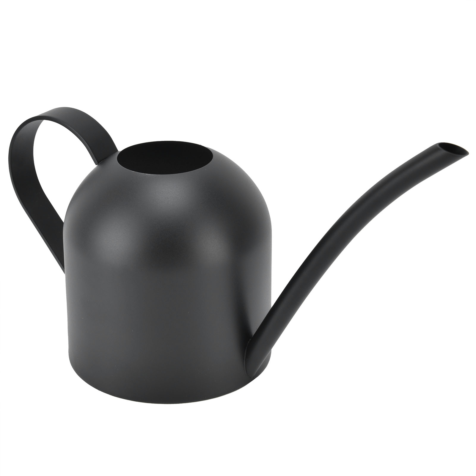 Schwarze Edelstahl-gießkanne (500 Ml) Mit Langem Ausguss Für Topfpflanzen, Gartenarbeit Und Blumen, Robuste Handsprühkanne