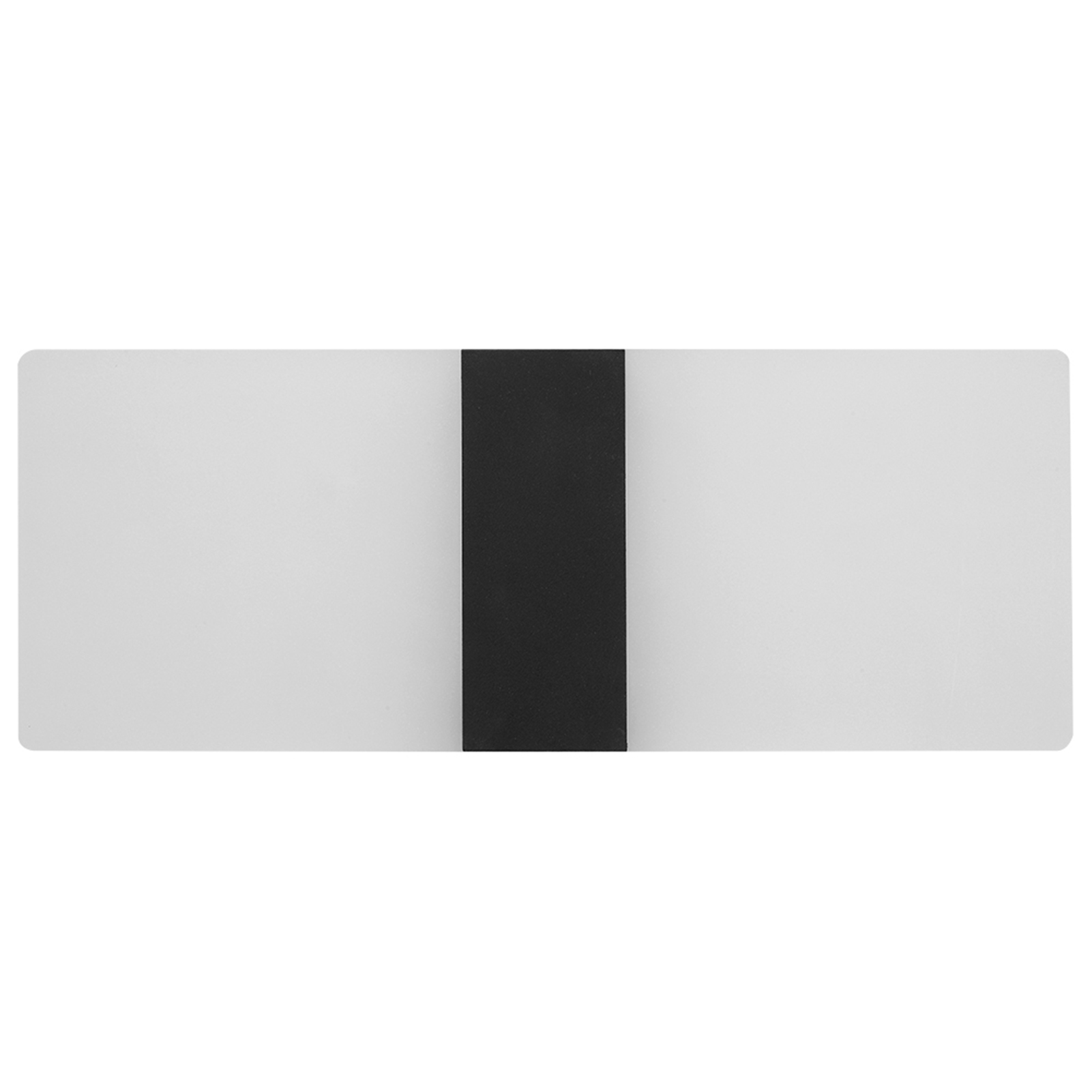 Acryl-led-wandleuchte Für Den Innenbereich, Schwarze Nachttischlampe, Warmes Licht, Kleine Größe, Ideal Fürs Schlafzimmer.